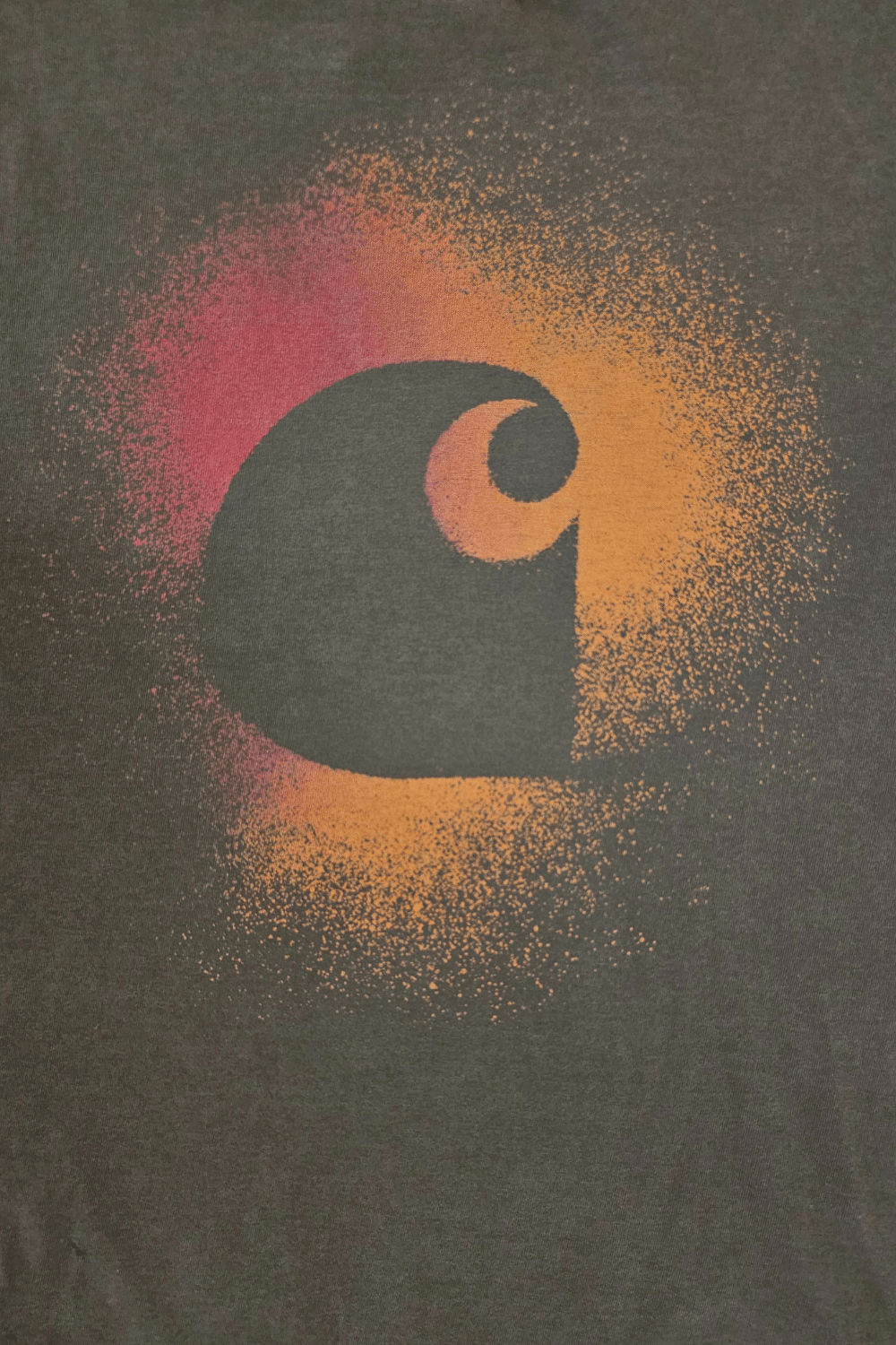 Carhartt Carhartt “Spray Logo” Tee - Brown (SS22 / EU Exclusive) - M Size US M / EU 48-50 / 2 - 2 Thumbnail