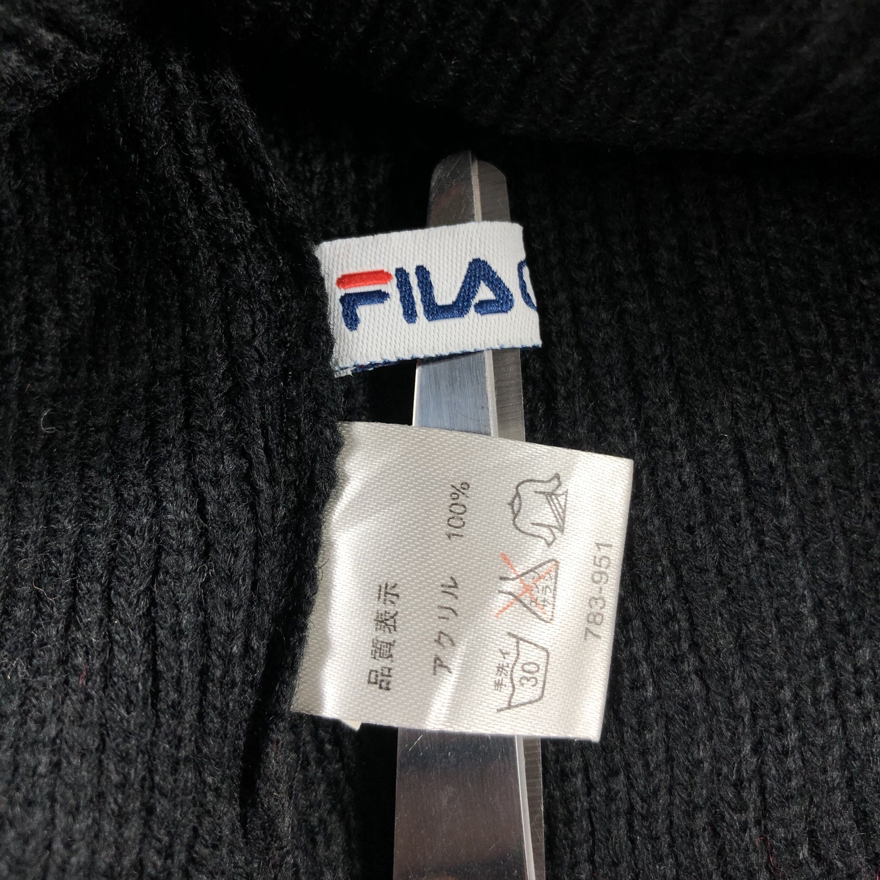 Fila × Vintage Fila Golf Beanie Snow Hat Snow Cap -D1266 Size ONE SIZE - 6 Thumbnail