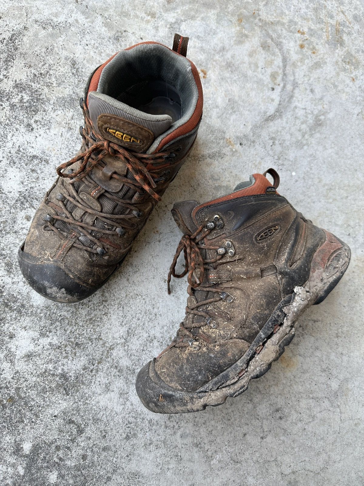 KEEN Thrashed Pittsburgh Waterproof Work Hiking Boot workwear Size US 11.5 / EU 44-45 - 4 Thumbnail
