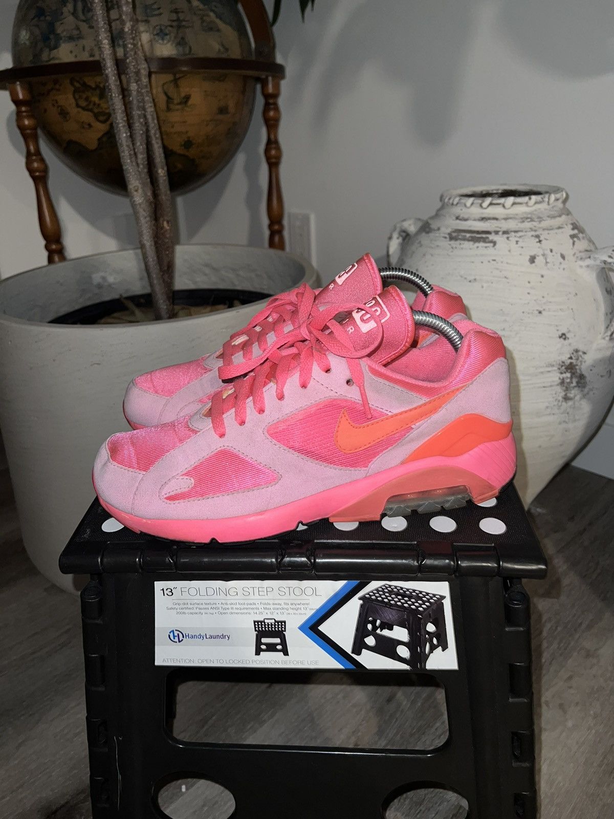 Comme Des Garcons Homme Plus COMME des GARÇONS HOMME Plus x Nike Air Max 180  Pink | Grailed