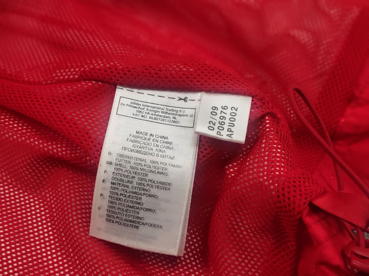 Adidas Vintage Adidas Liverpool 2009-10 Football Soccer Red Jacket Size US L / EU 52-54 / 3 - 17 Thumbnail