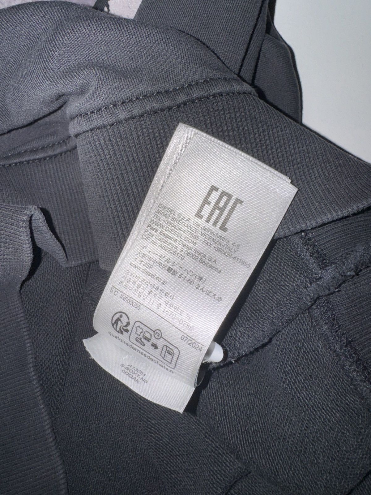 Diesel Diesel logo S-BOXT-N5 sweatshirt Size US L / EU 52-54 / 3 - 6 Thumbnail