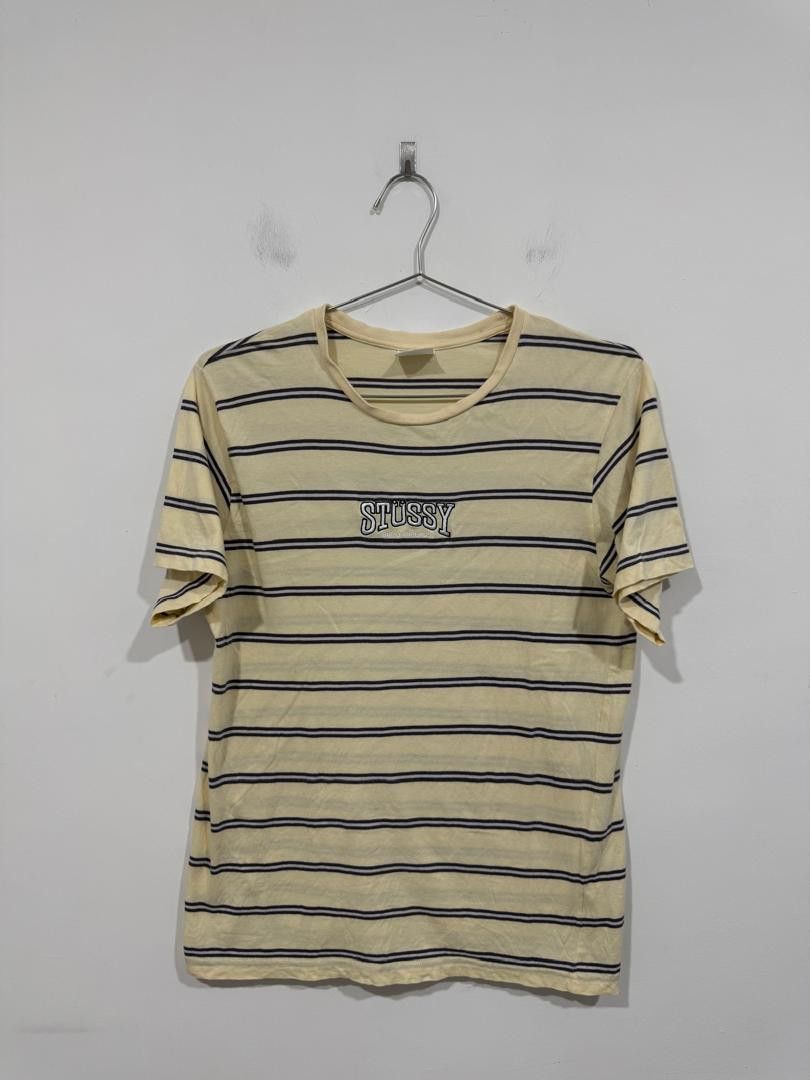 Stussy Vintage Stussy Burly Threads Tee Size US S / EU 44-46 / 1 - 1 Thumbnail