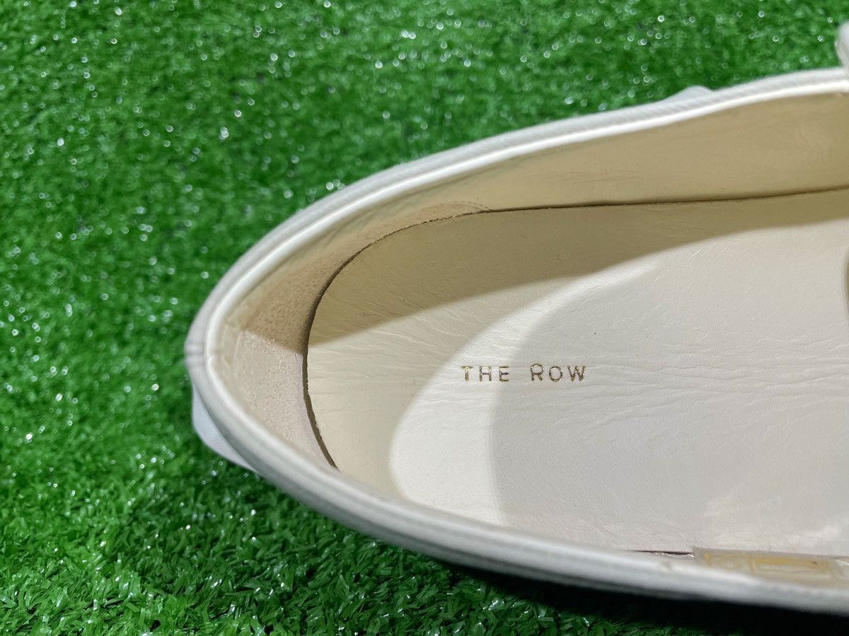 The Row The Row Loafer Ecru Marie Slip On Sneaker Leather Flat 36.5 Size US 6.5 / IT 36.5 - 7 Thumbnail