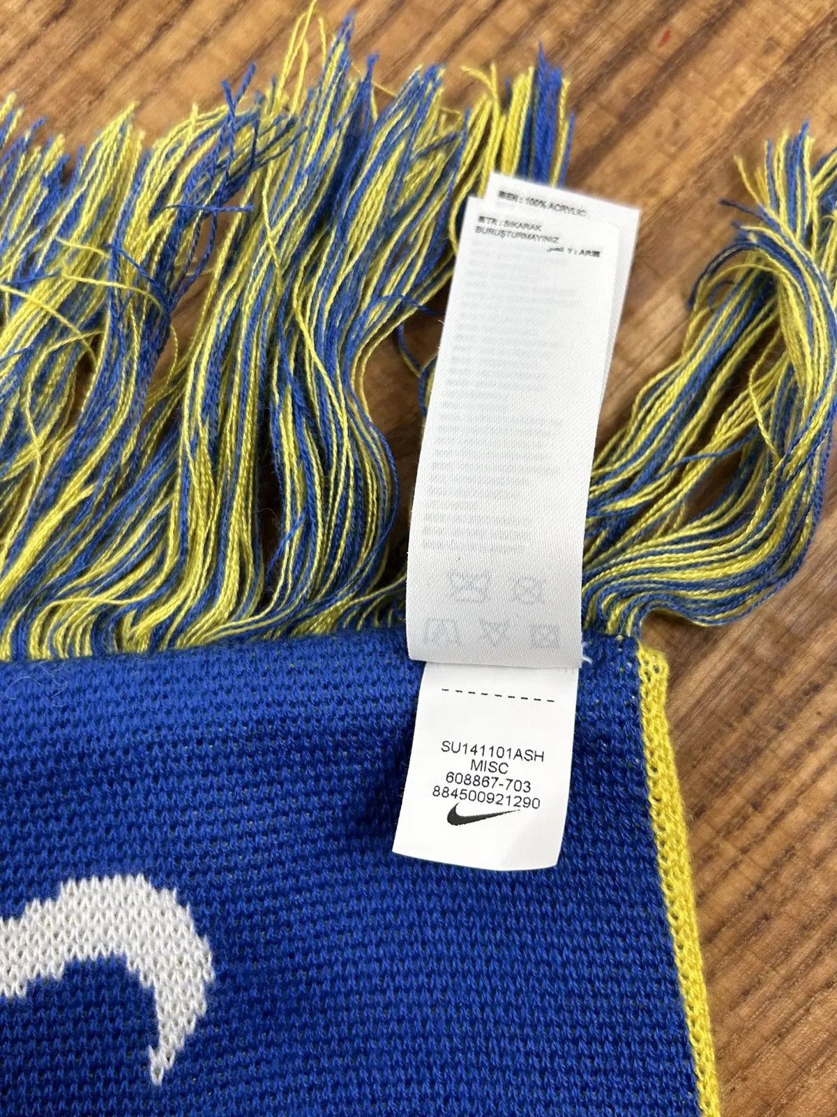 Nike Nike 2012 Soccer Team Brazil Supporters Reversible Scarf Size ONE SIZE - 6 Thumbnail