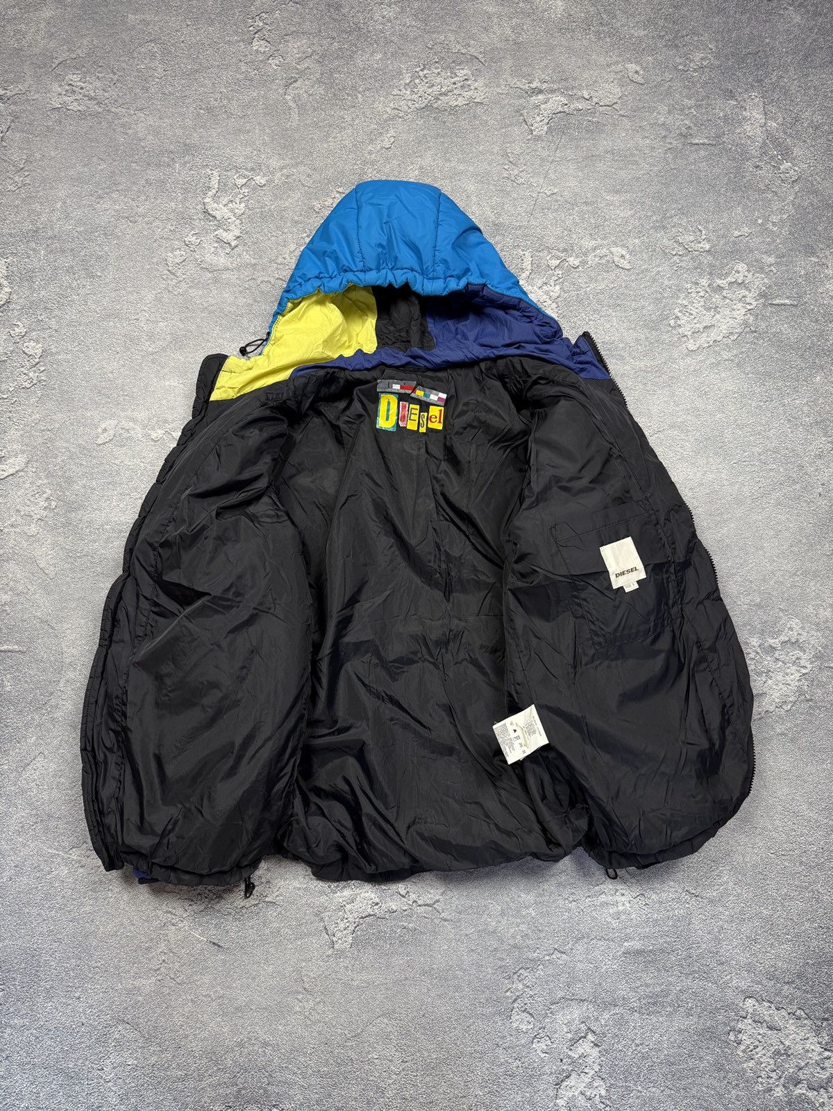 Diesel Vintage Diesel bomber jacket y2k Size L / US 10 / IT 46 - 10 Thumbnail