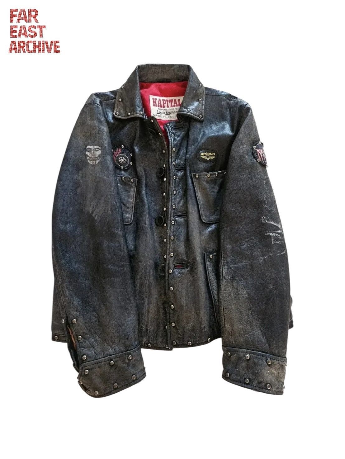 Kapital Kapital x Lewis Leather *Rare* Horse Hide Jacket Size US L / EU 52-54 / 3 - 2 Thumbnail