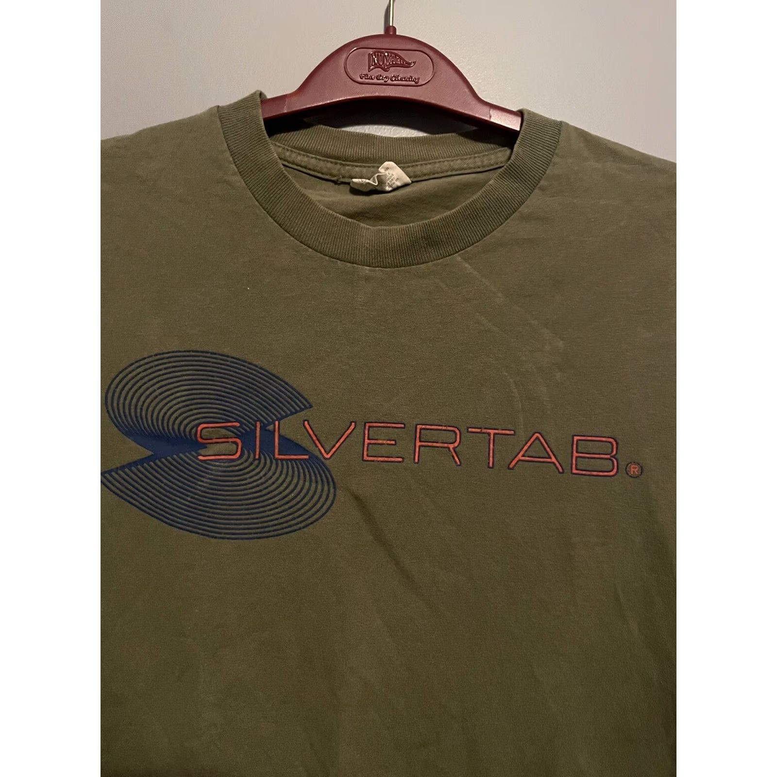 Levi's VINTAGE Levi’s SilverTab T-Shirt Men L 90s Graphic Logo Blue Cotton Crew Neck Short Sleeve USA 1990s Mens Size US L / EU 52-54 / 3 - 2 Thumbnail
