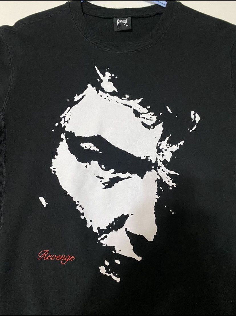 Revenge REVENGE FACE BLACK CREWNECK Size US L / EU 52-54 / 3 - 2 Thumbnail