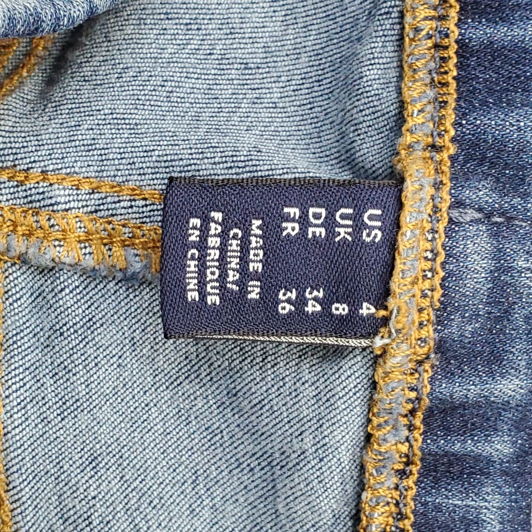 Lands' End Lands' End Jeans Women Size 4 Blue Denim Solid Stretch Cotton Skinny Leg Pull On Womens Size 4 Blue Denim Skinny Jeans Size 27" / US 4 / IT 40 - 7 Thumbnail