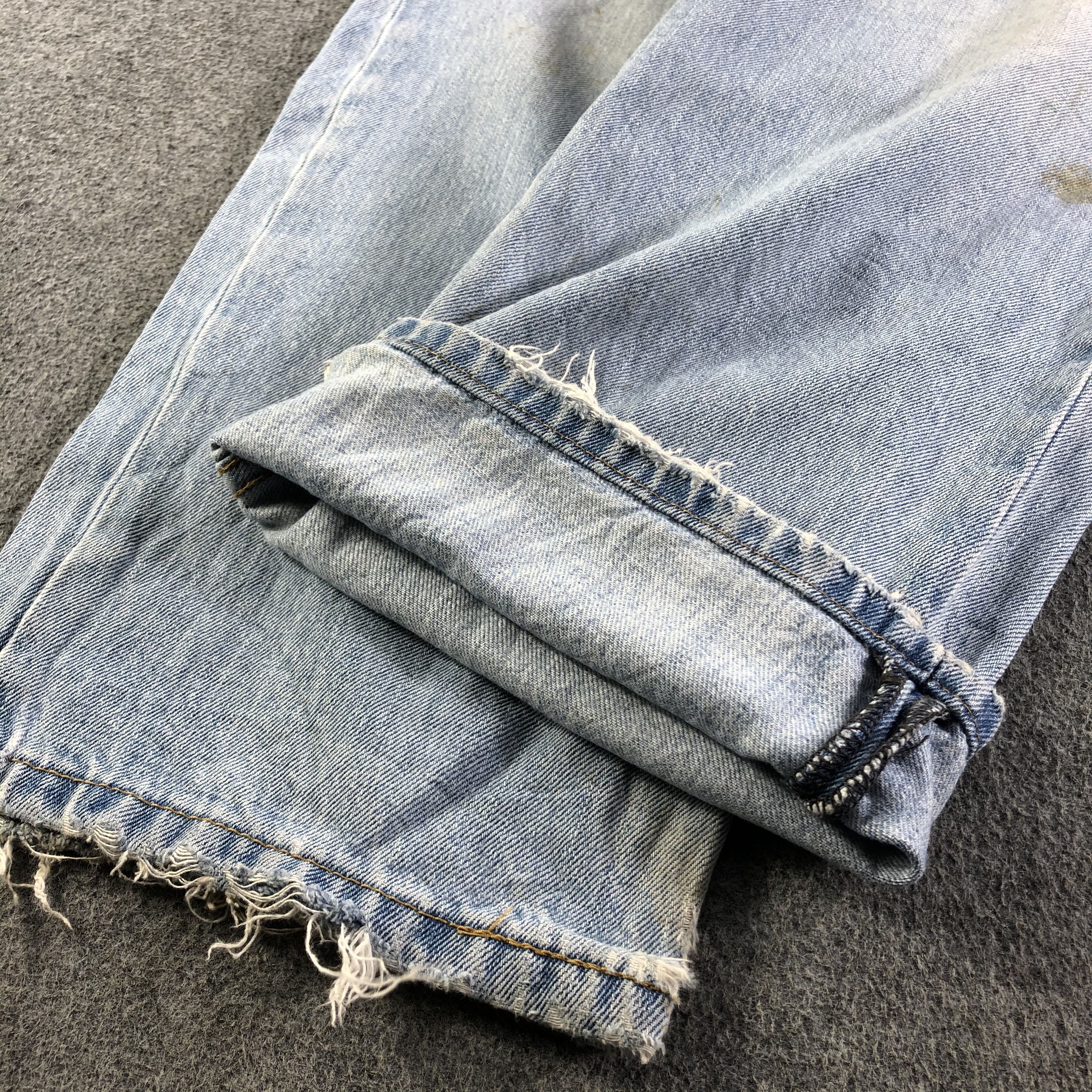 Levi's Vintage Light Wash Levis 550 Jeans-J3516 Size US 37 - 7 Thumbnail