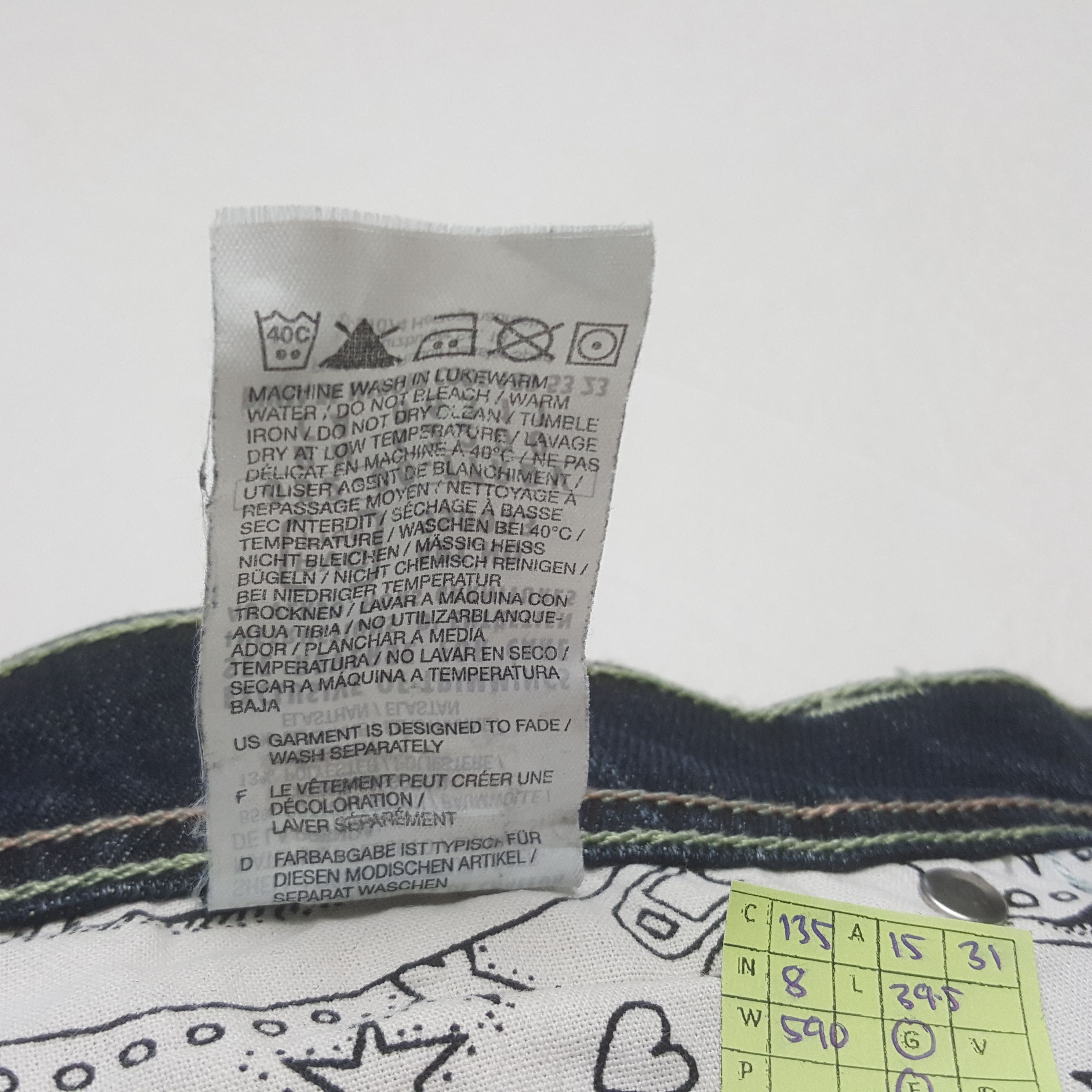 Evisu × Puma × Vintage Vintage Evisu X Puma Japanese Brand Daicock Custom Jeans Size 30" / US 8 / IT 44 - 9 Thumbnail