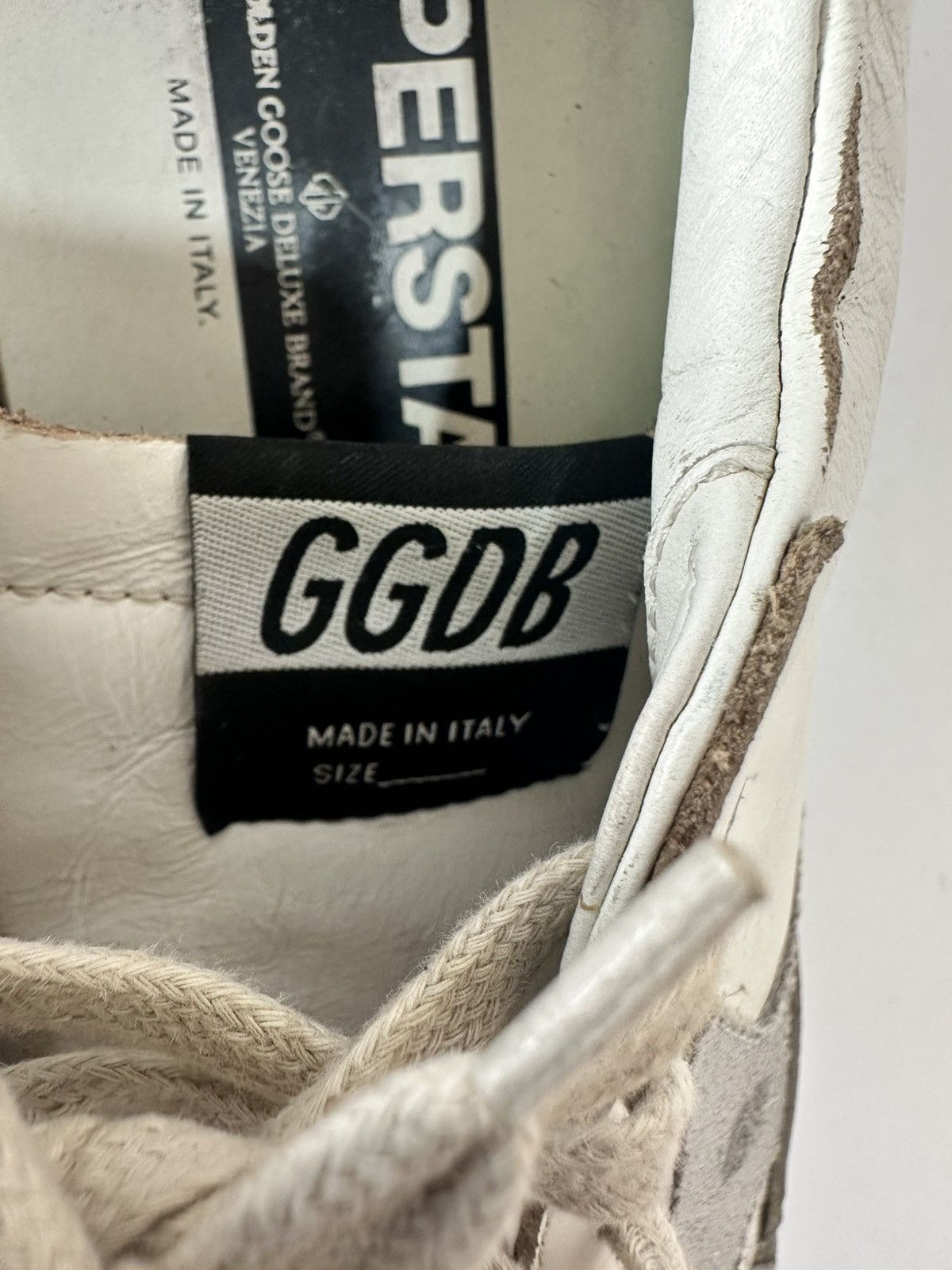Golden Goose Golden Goose White Leather Suede Superstar Sneaker Size 41 Size US 8.5 / EU 41-42 - 9 Thumbnail