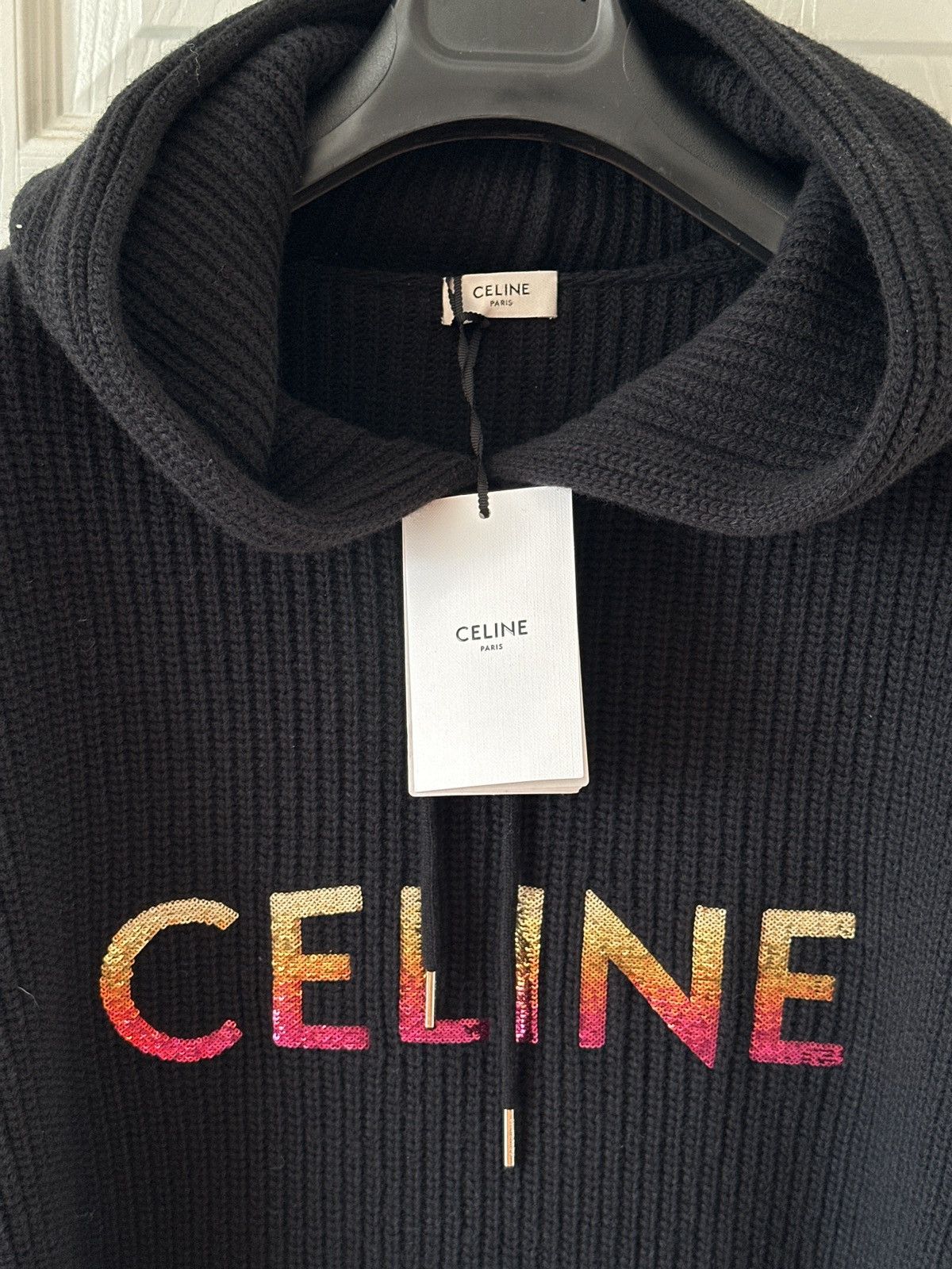 Celine Celine Hoodie size XL Size US XL / EU 56 / 4 - 8 Thumbnail