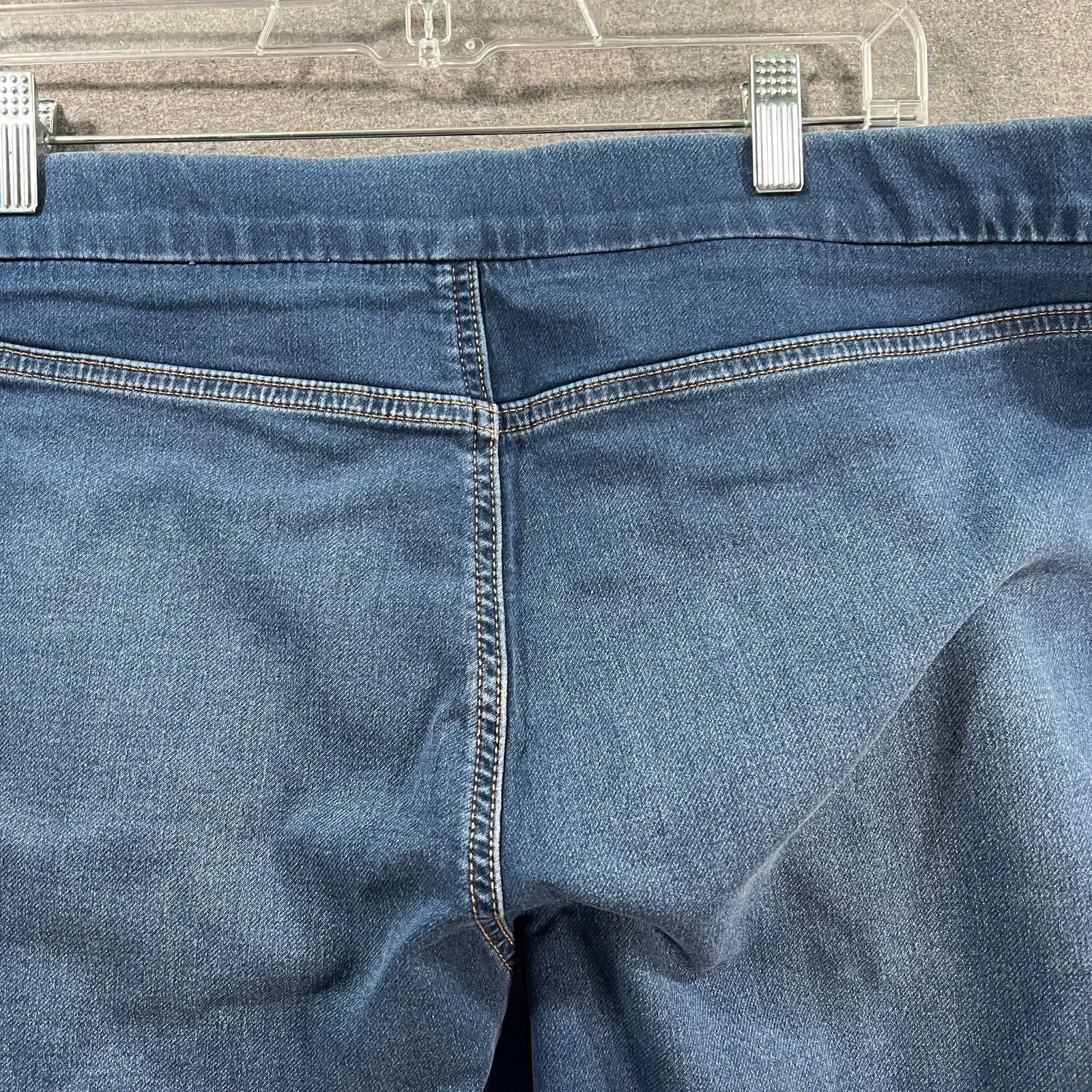 Other Joan Rivers Cotton Blend Stretch Denim Capri Pant w/ Snap Size 36" / US 14 / IT 50 - 4 Thumbnail