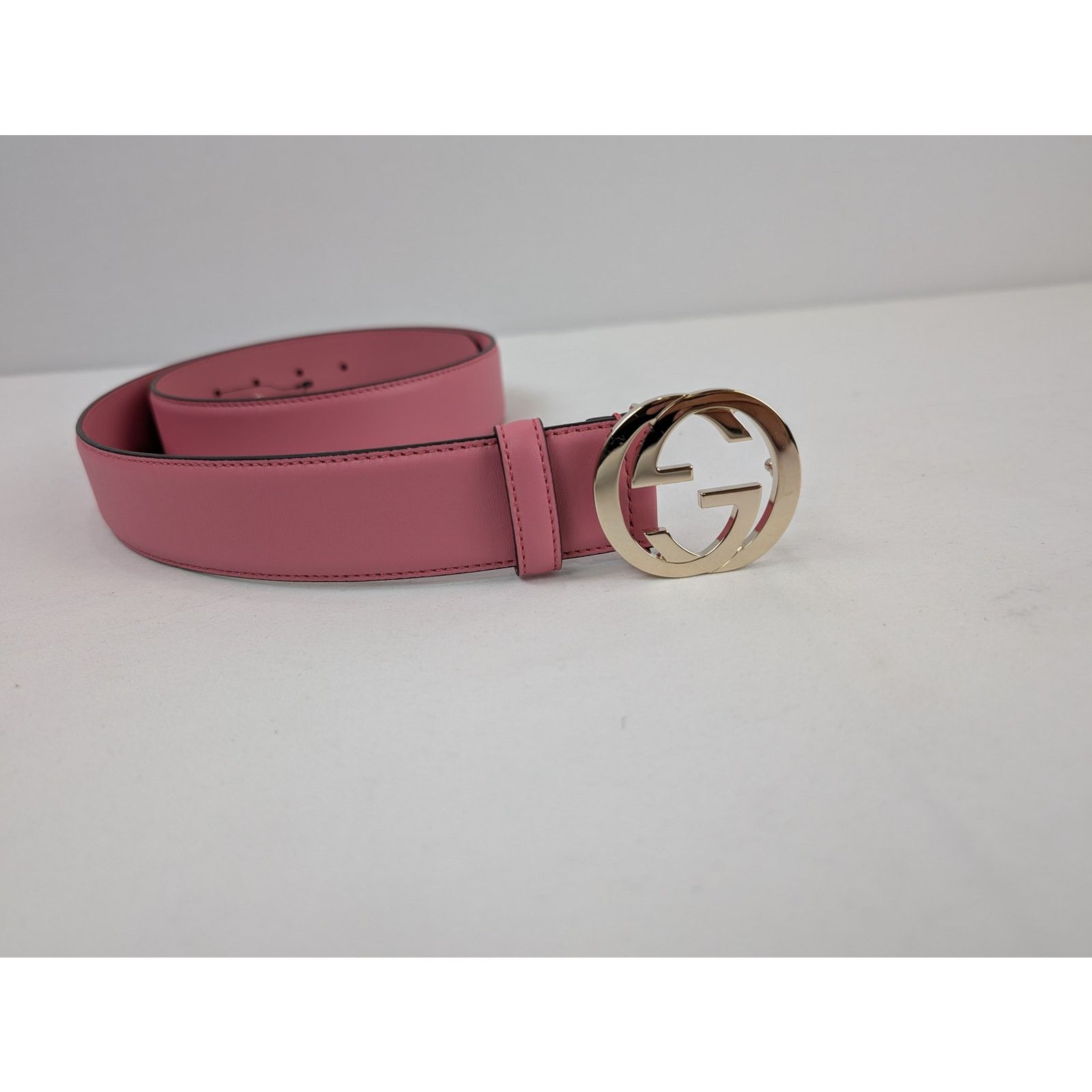 Gucci o1rshd1 Size: 90cm / Moon Belt in Glossy Pink Size ONE SIZE - 4 Thumbnail