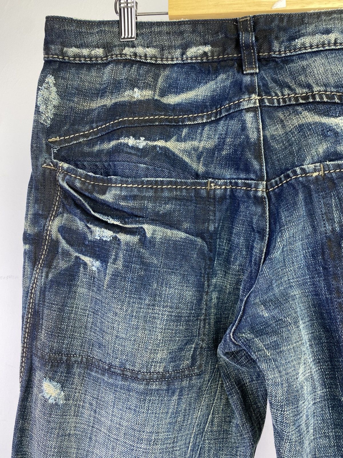 Marithe + Francois Girbaud Marithe Francois Girbaud Vintage Mudwash Denim Japan Size US 34 / EU 50 - 16 Thumbnail