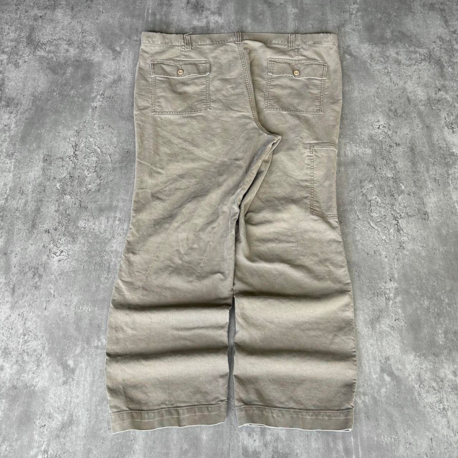 Carhartt × Dockers × Vintage Vintage Y2K Carhartt Style Earth Toned Cargo Tech Pants Size US 44 / EU 60 - 2 Thumbnail