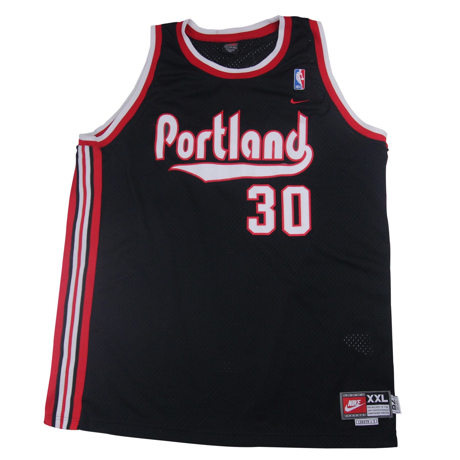 NBA × Nike × Vintage Vintage Nike Portland Trail Blazers Rasheed Wallace Jersey Size US XXL / EU 58 / 5 - 1 Thumbnail