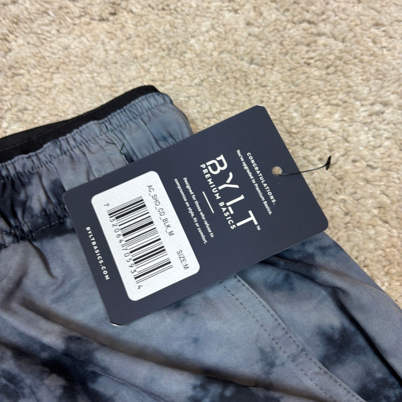 Other Bylt Premium Basics Active Lined Tie Dye 7" Shorts Men's M Size US 28 / EU 44 - 8 Thumbnail