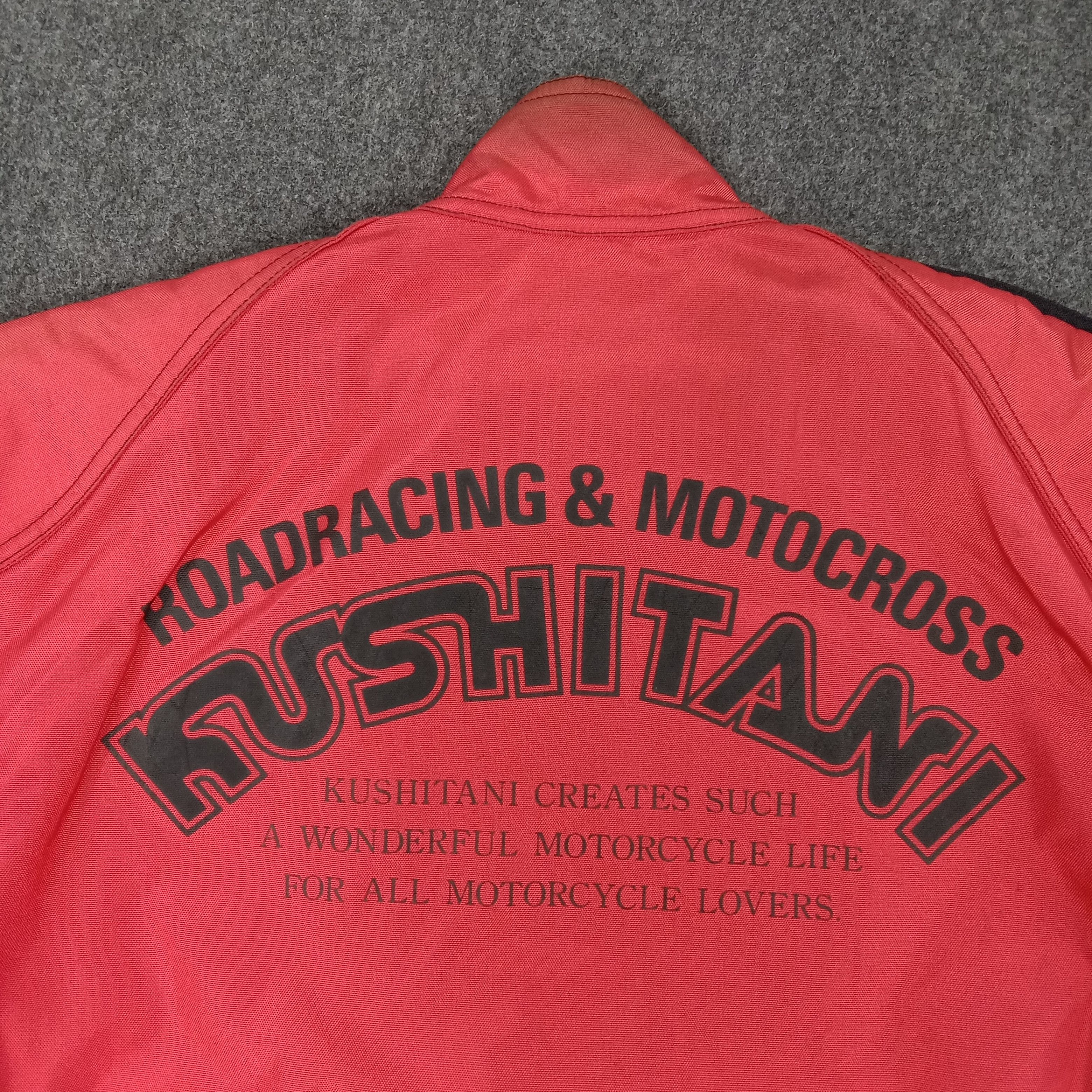 Japanese Brand × Vintage Kushitani Hole Shot 1 Japanese Motorsports Jacket Size US M / EU 48-50 / 2 - 3 Thumbnail