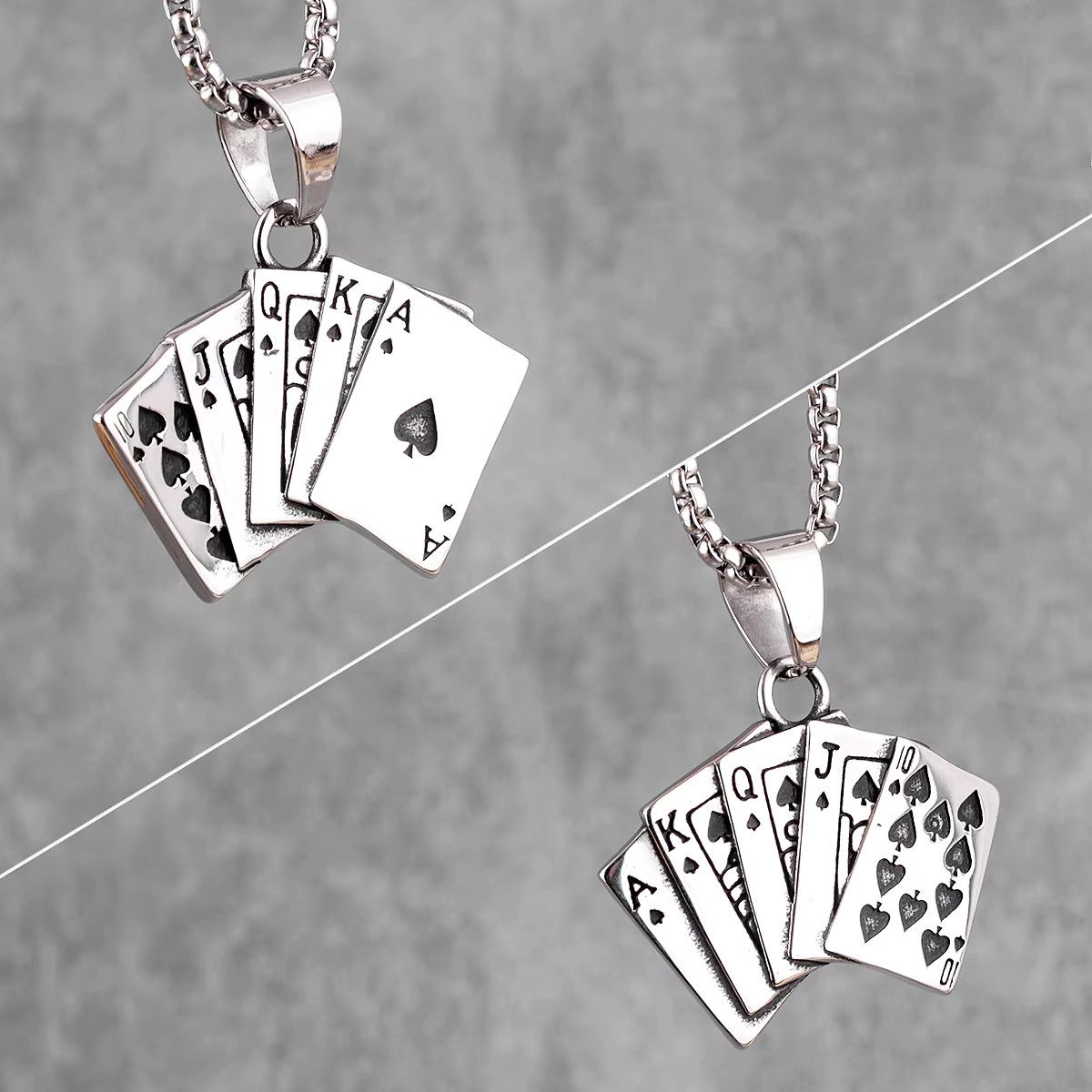 Jewelry Flush Poker Necklaces Size ONE SIZE - 3 Thumbnail