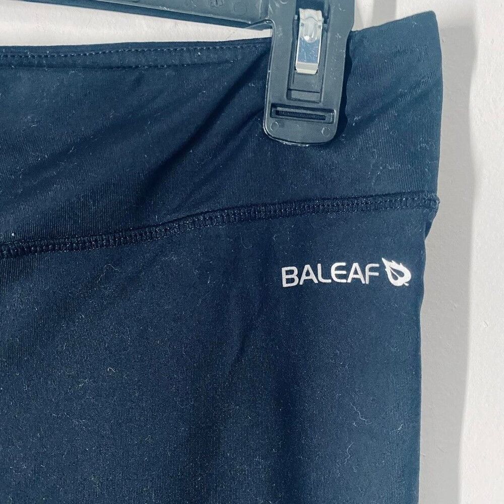 Other Baleaf High Waisted Black Athletic Leggings size L Size 31" - 3 Thumbnail