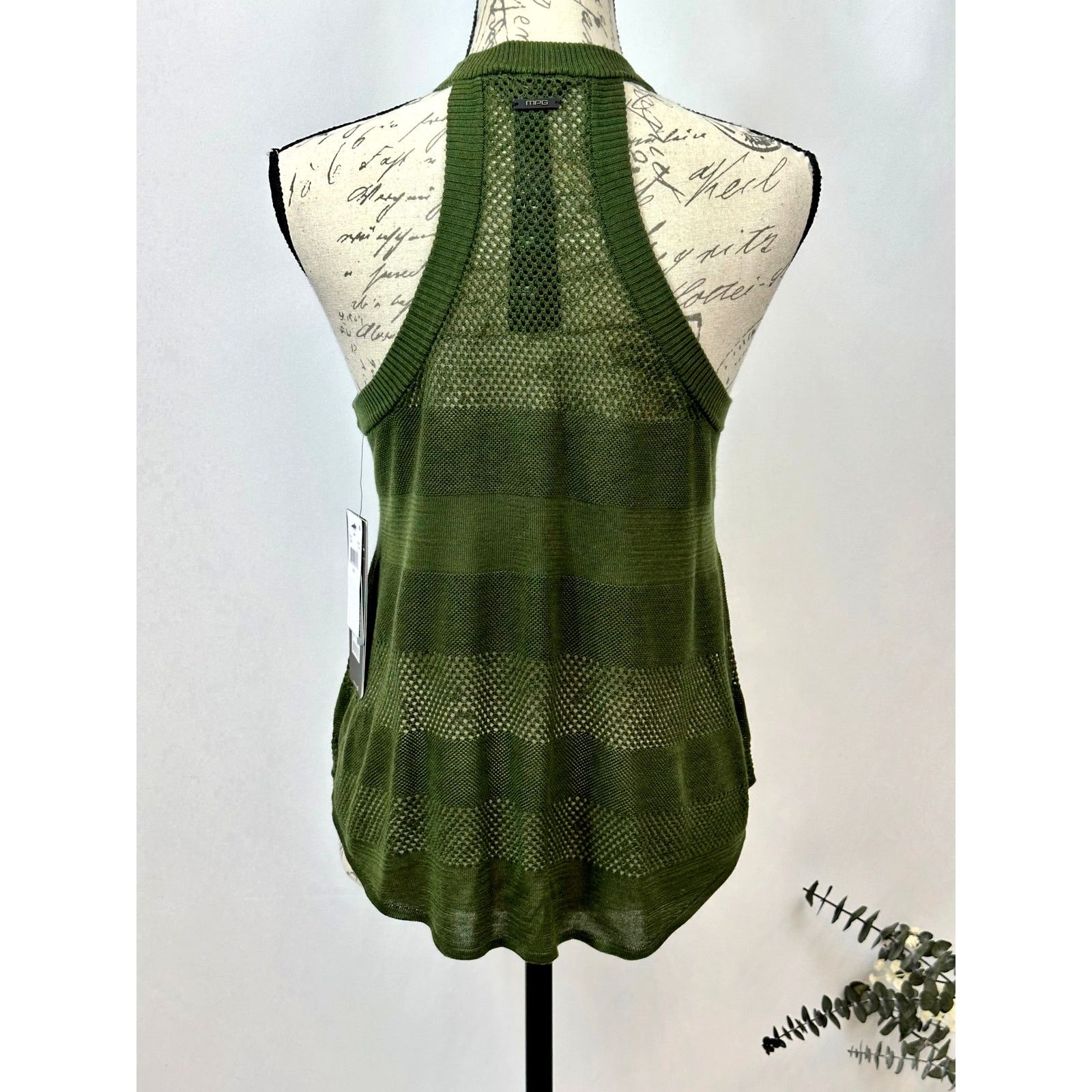 Other MPG Sport Halter Sleeveless Tank Top Allude S Size S / US 4 / IT 40 - 9 Thumbnail