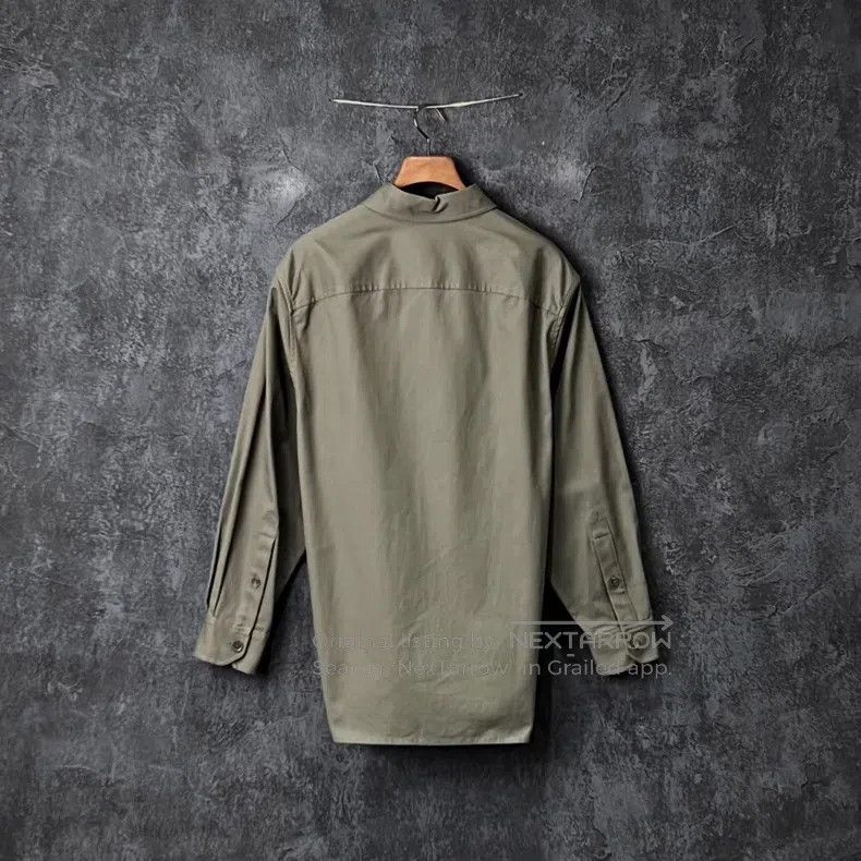 Valentino Valentino Olive green cotton jacket Size US M / EU 48-50 / 2 - 2 Thumbnail