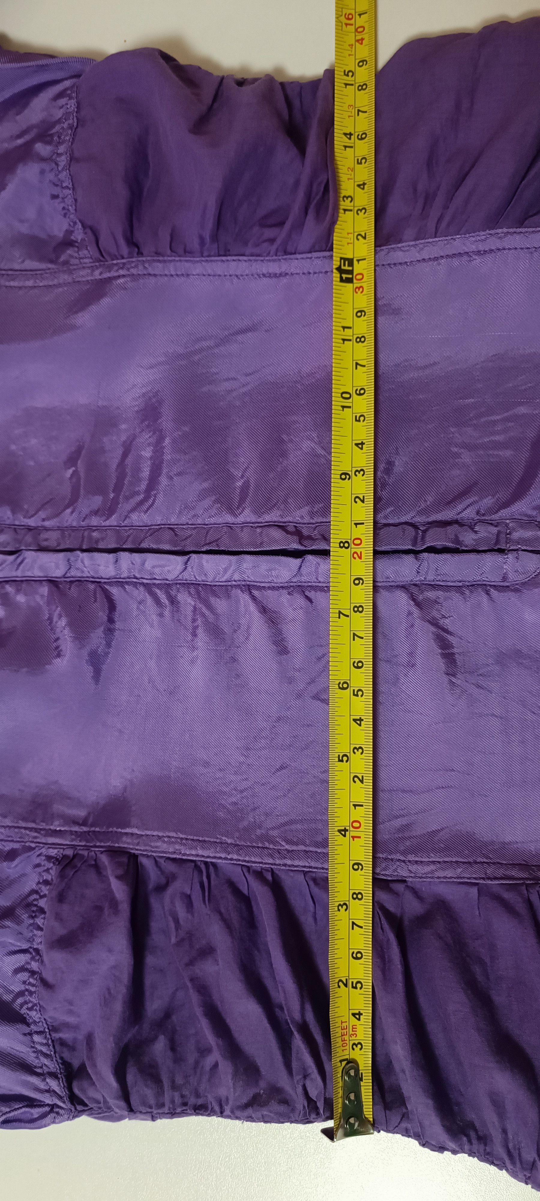 Jean Paul Gaultier Purple satin dress, with draped material Size M / US 6-8 / IT 42-44 - 25 Thumbnail