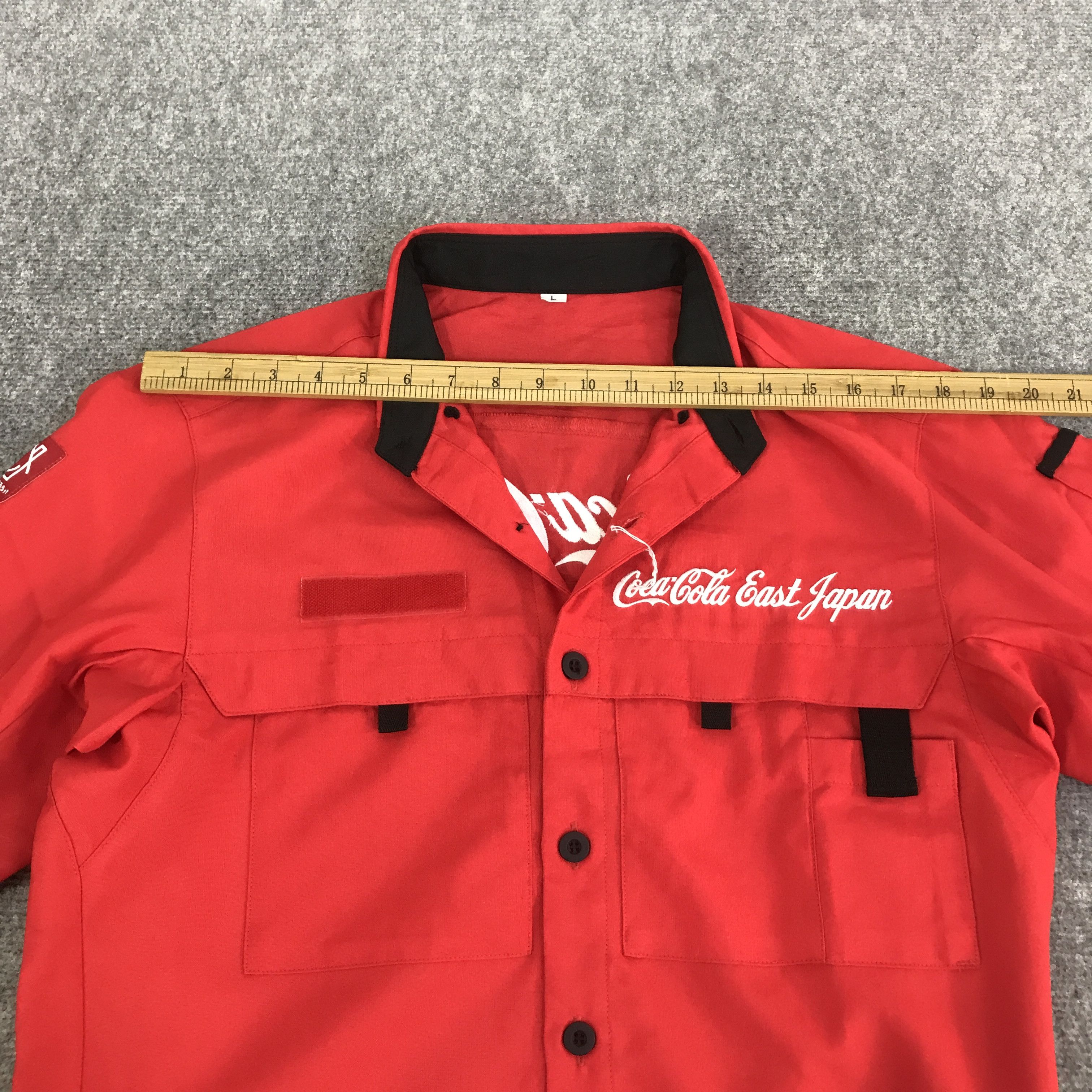 Coca Cola cola cola japan east japan button up shirt K117B3 Size US L / EU 52-54 / 3 - 6 Thumbnail