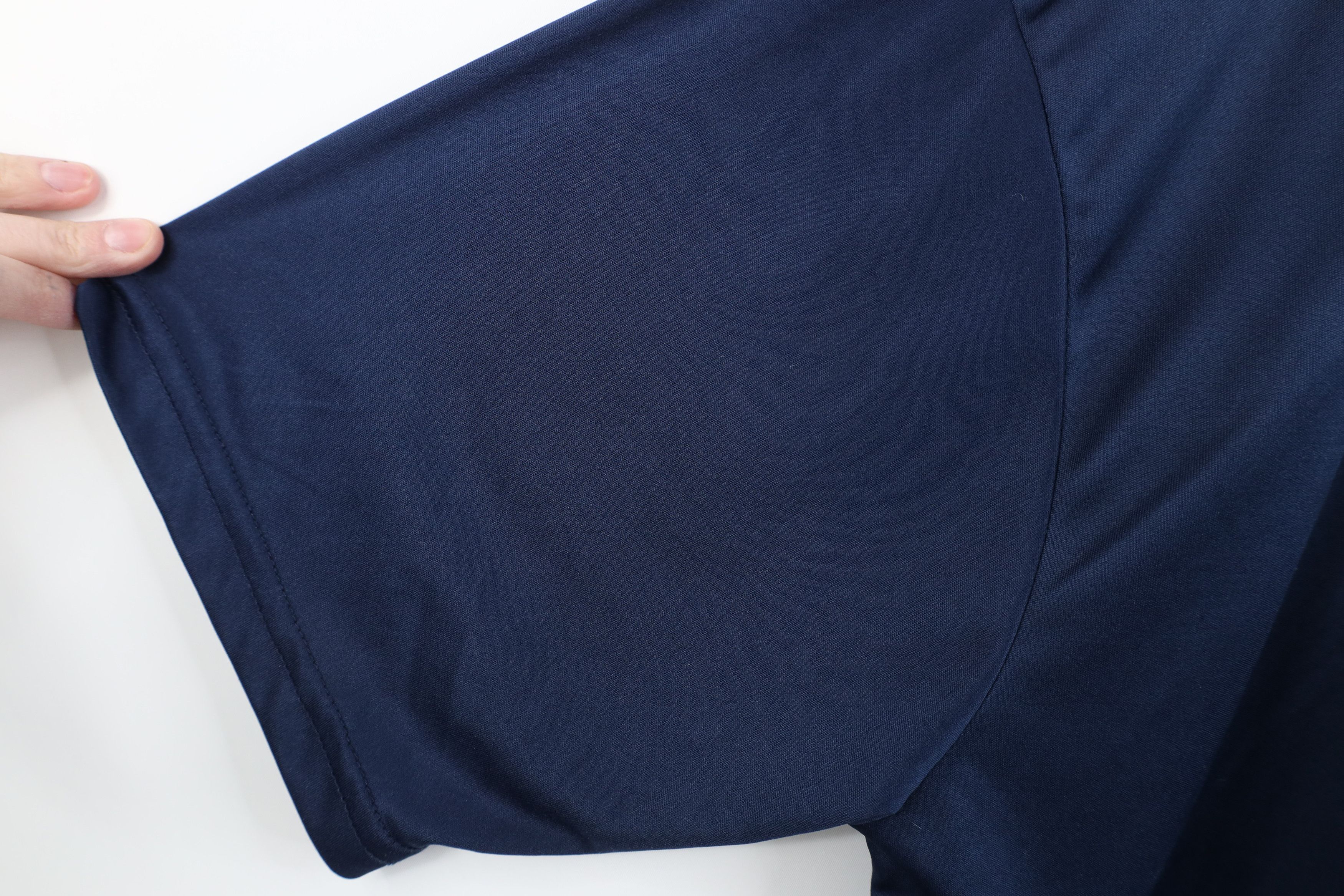 Vintage Collars and Co Performance Knit Golf Polo Shirt Navy Blue Size US XL / EU 56 / 4 - 10 Thumbnail