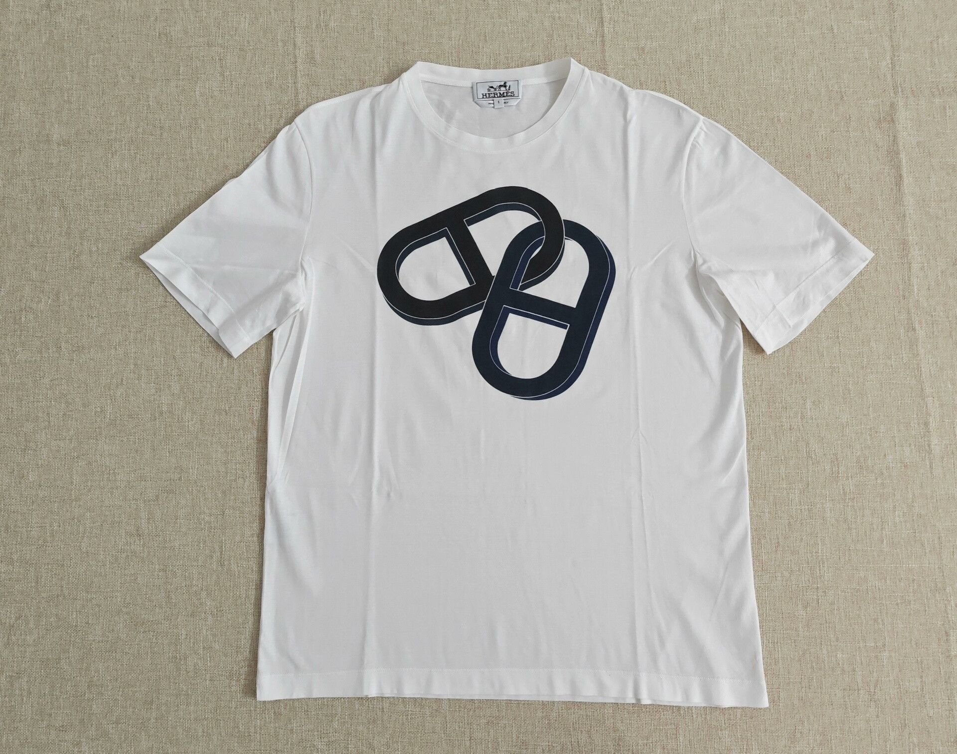 Hermes Men's Pig Nose Print T-Shirt