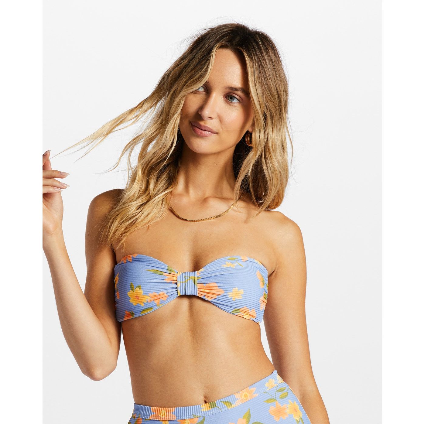 Billabong Billabong Lazy Days Tanlines Bandeau Bikini Top Women XL/14 Size XL / US 12-14 / IT 48-50 - 1 Thumbnail