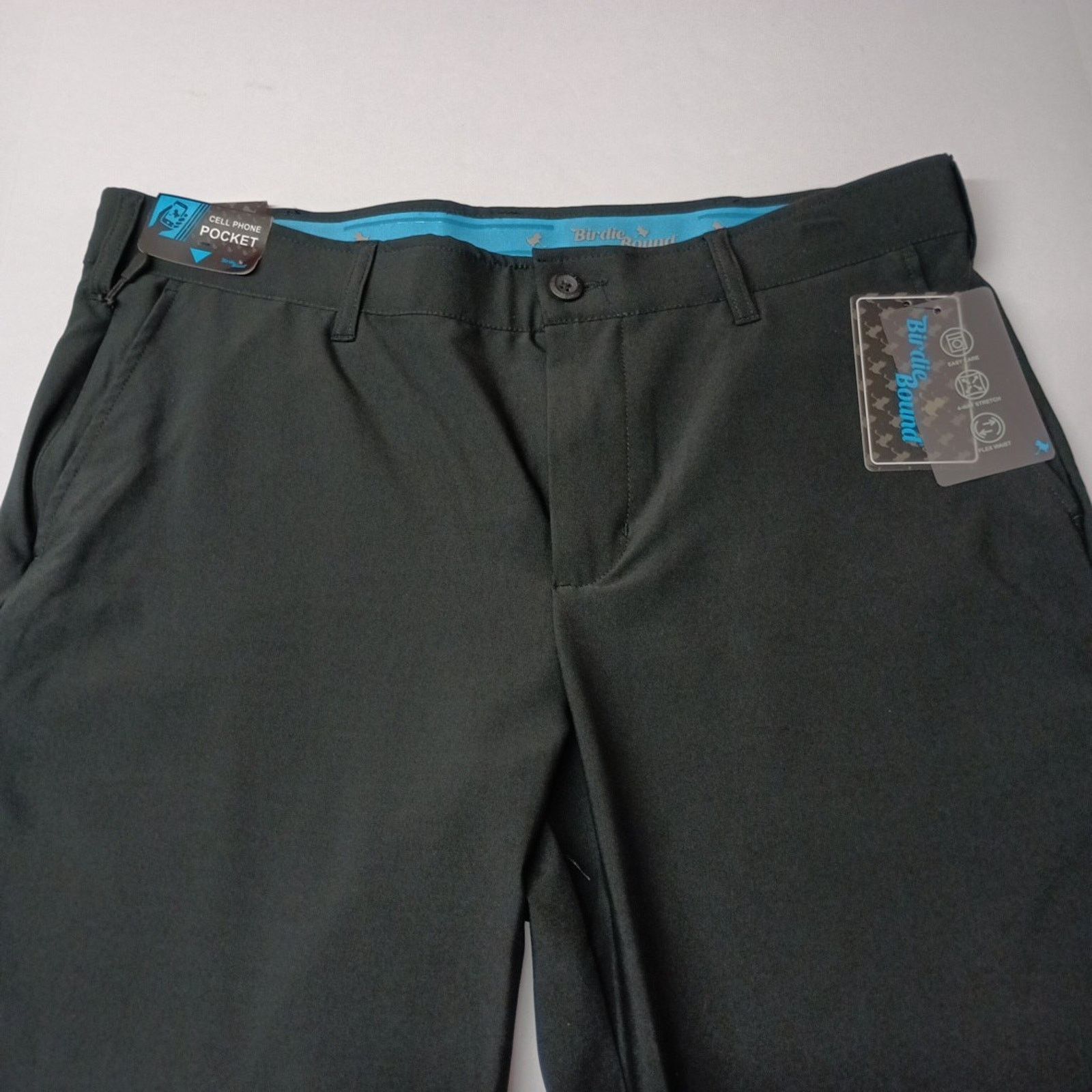 Other Birdie Bound Golf Pants Men's Size 36x30 Black Flex Straight Size US 36 / EU 52 - 4 Thumbnail