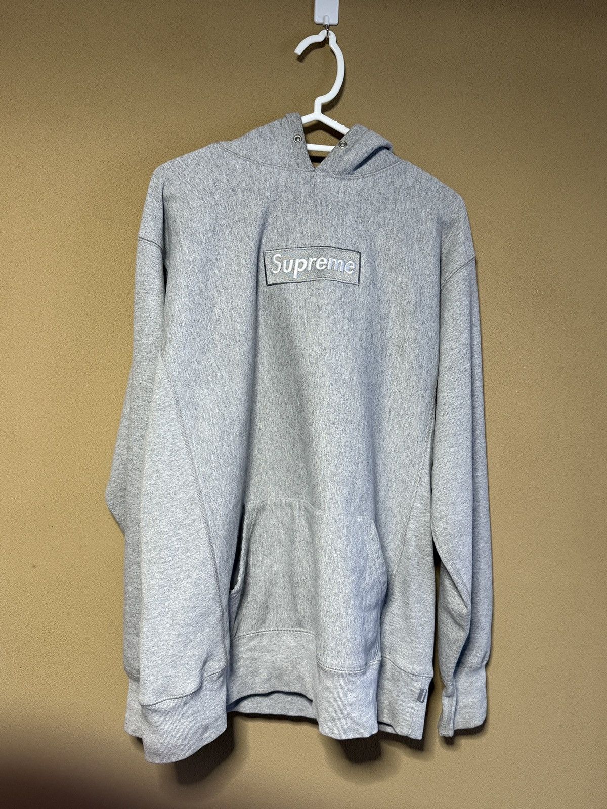 Supreme Supreme 2003 Grey on Grey Box Logo Size US XL / EU 56 / 4 - 1 Thumbnail