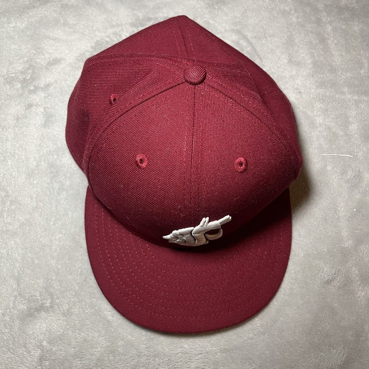 New Era Washington State Cougars New Era 59FIFTY Fitted Hat 7 1/2 Size ONE SIZE - 6 Thumbnail