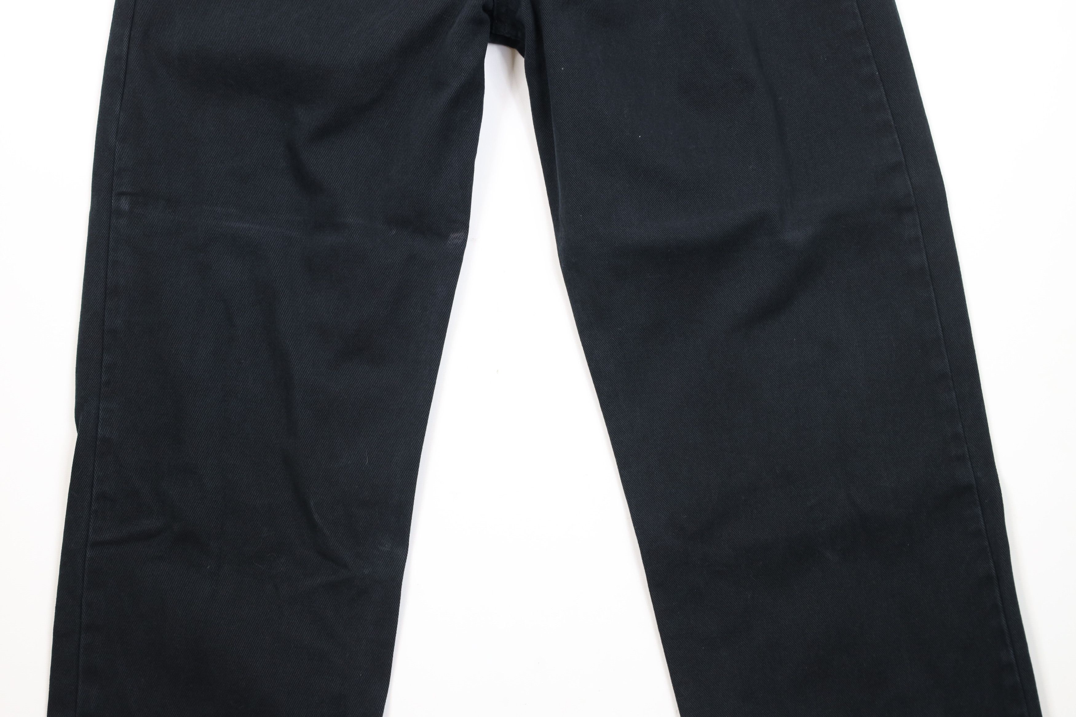 Calvin Klein × Vintage Vintage 90s Calvin Klein Spell Relaxed Fit Denim Jeans Black Size US 34 / EU 50 - 3 Thumbnail