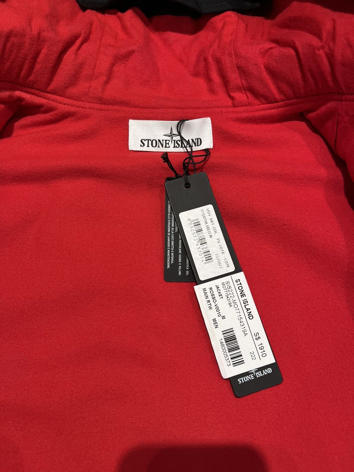 Stone Island Needle punched reflective balaclava jacket rare Size US M / EU 48-50 / 2 - 16 Thumbnail