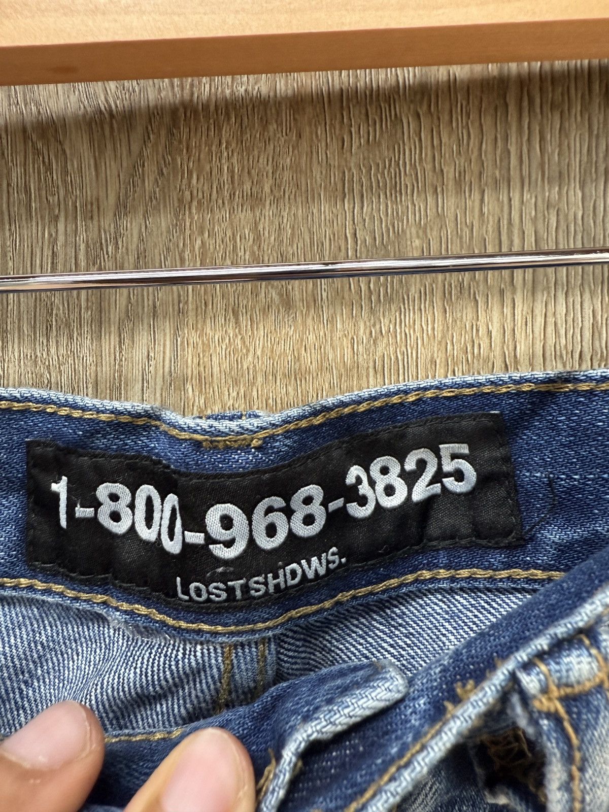 Shadow Hill Los Shadow White Denim Jeans Size US 30 / EU 46 - 7 Thumbnail