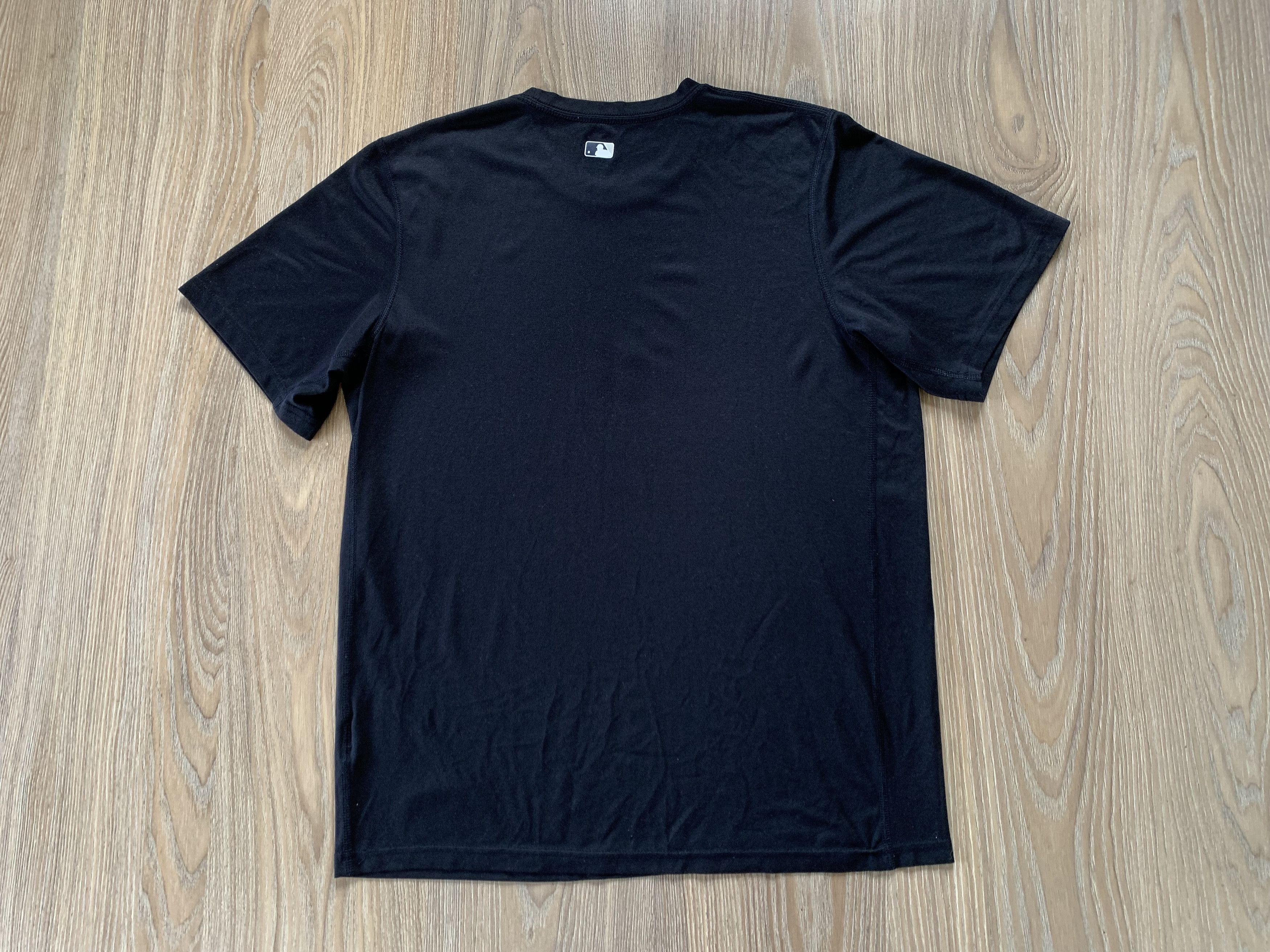 MLB × New York Yankees × Nike Nike New York Yankees Big Logo Black T Shirt 2022 Size US M / EU 48-50 / 2 - 3 Thumbnail