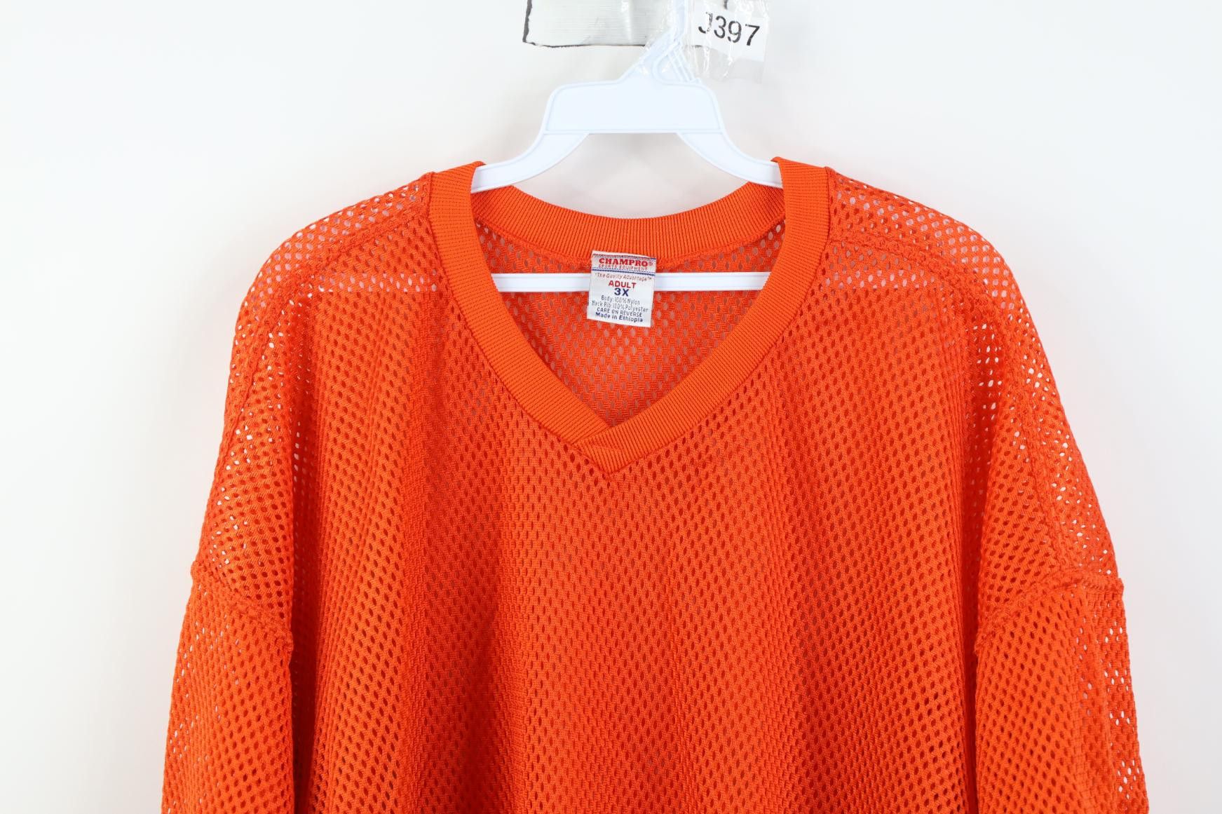 Vintage Vintage 90s Streetwear Football Jersey Orange Pride Festival Size US XXL / EU 58 / 5 - 2 Thumbnail