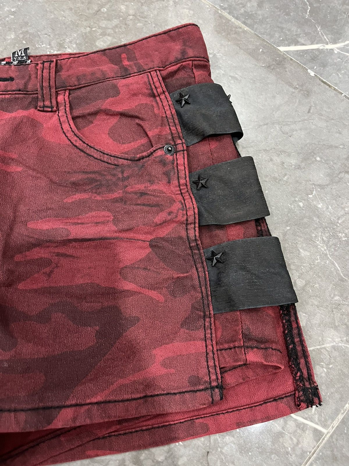 Hysteric Glamour × If Six Was Nine × Japanese Brand Glamorous apparel 2in1 vkei styled Size 30" / US 8 / IT 44 - 4 Thumbnail