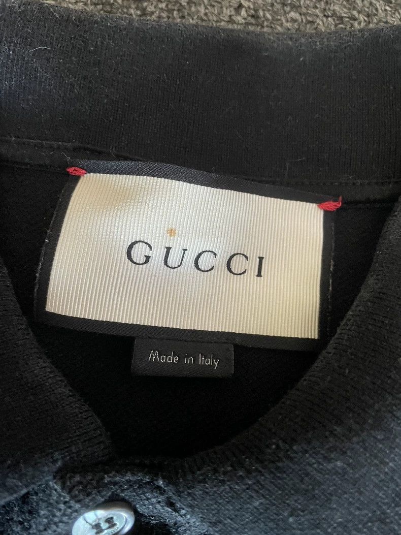 Gucci GucciBlack POLO shirt 2503-Nextarrow Size US M / EU 48-50 / 2 - 3 Thumbnail