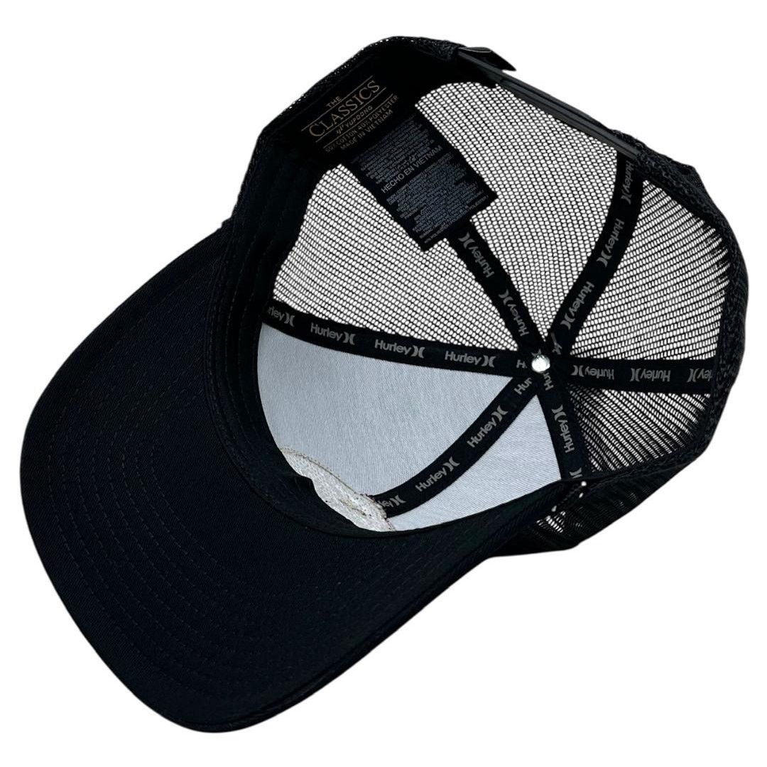 Hurley Hurley Men's Trucker Hat Jetties Mesh Snapback Cap in Black Size ONE SIZE - 4 Thumbnail