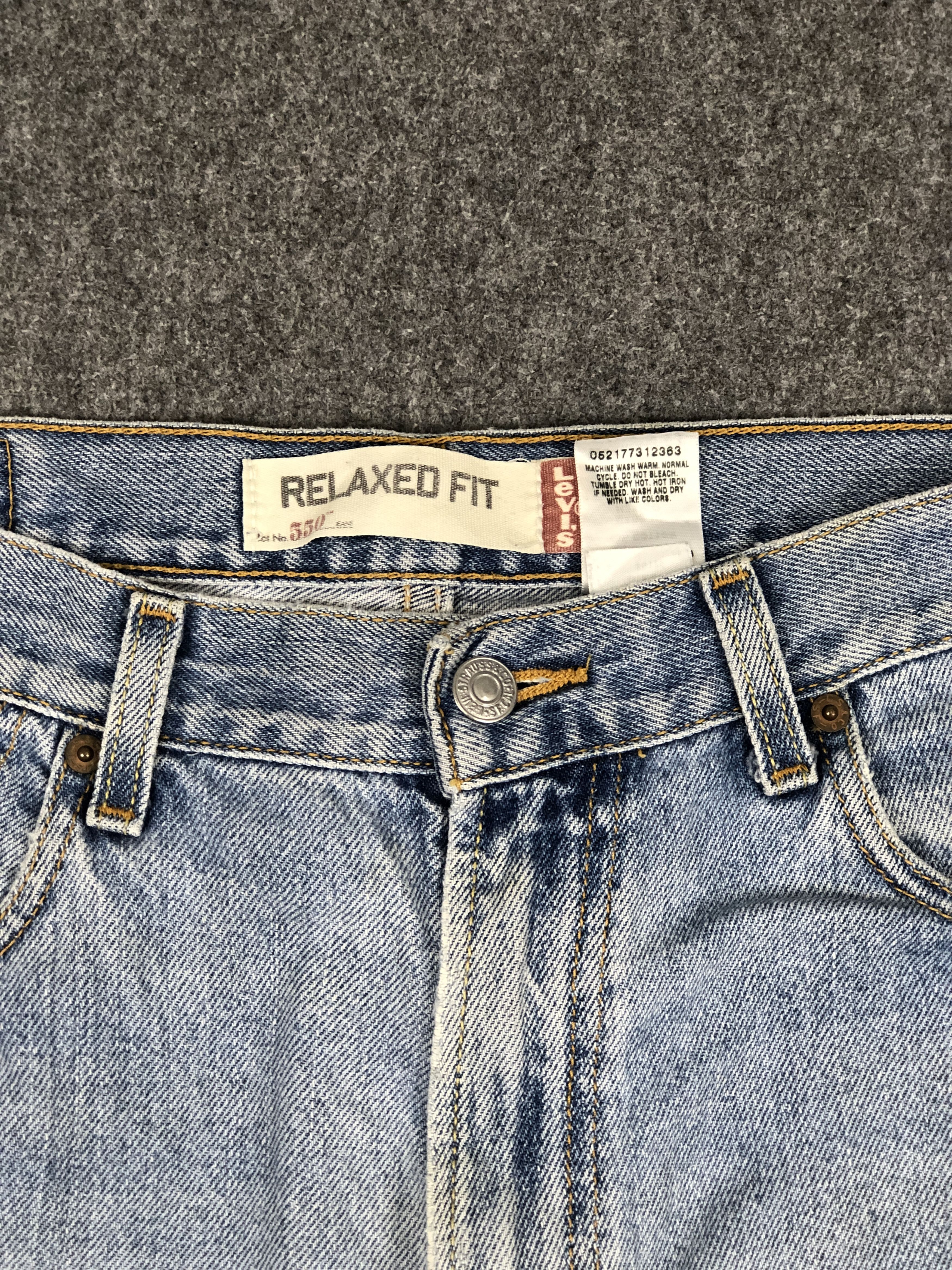 Levi's Faded Blue Vintage Levis 550 Jeans DP2348 Size US 31 - 7 Thumbnail