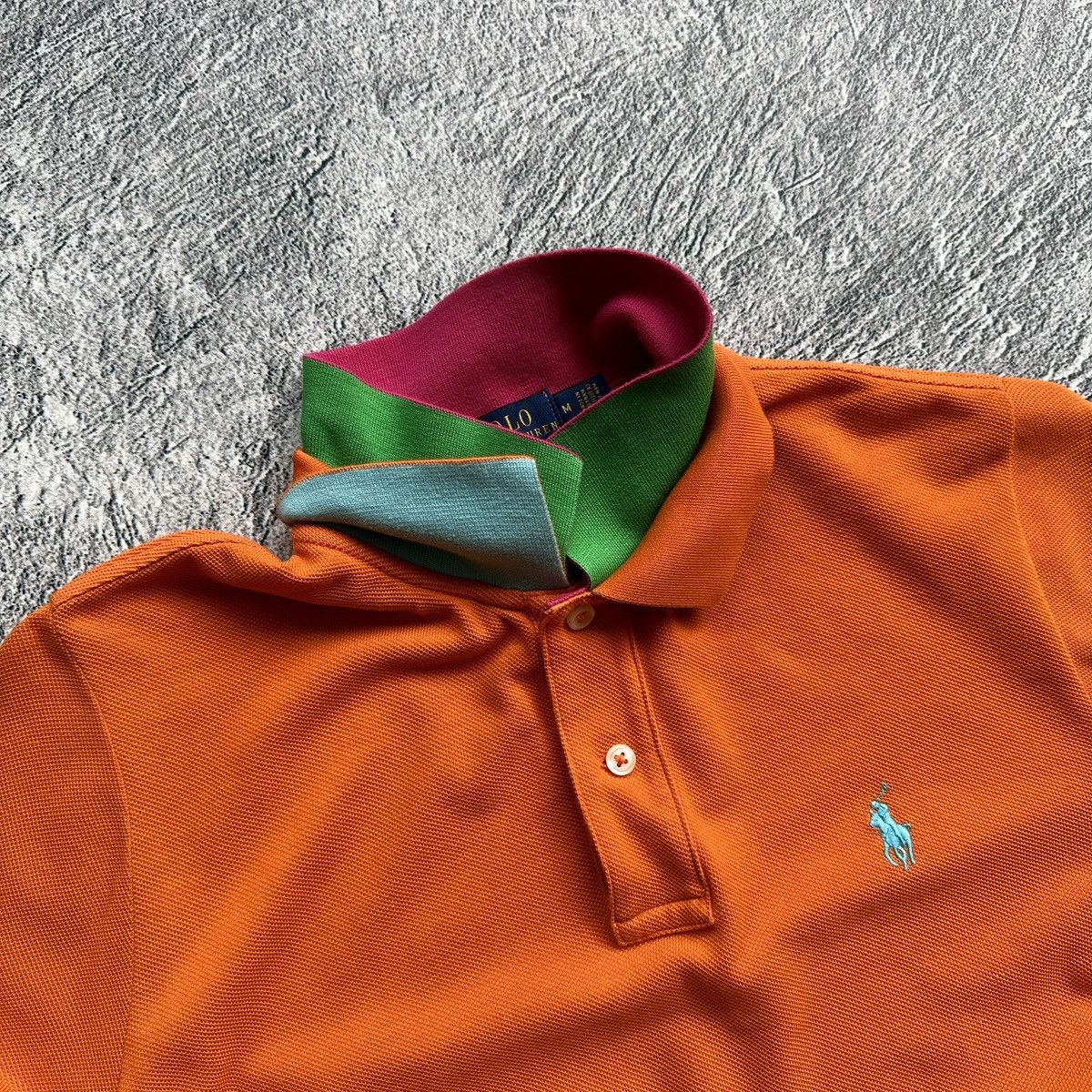 Polo Ralph Lauren Women’s Polo Ralph Lauren Double-collar polo shirt orange Size M / US 6-8 / IT 42-44 - 6 Thumbnail