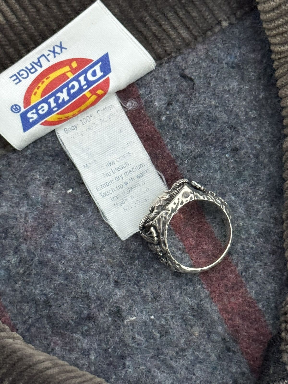 Dickies Detroit Jacket XXL Blanket Lined Faded Black Bomber Size US XXL / EU 58 / 5 - 3 Thumbnail