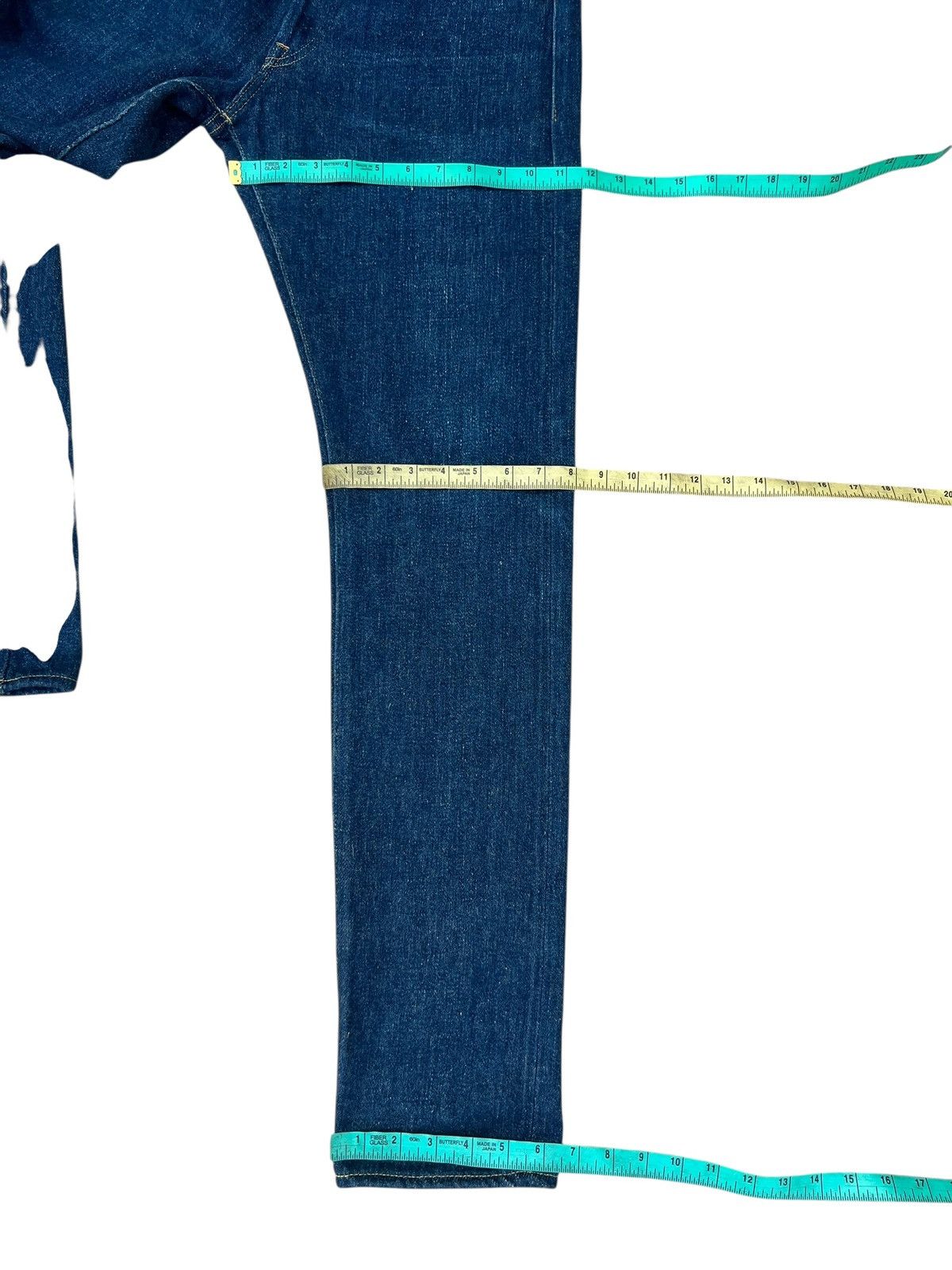 Oni 20oz Oni ONI-679ZR Secret Denim Selvedge Slim Tapered Jeans Size US 30 / EU 46 - 7 Thumbnail