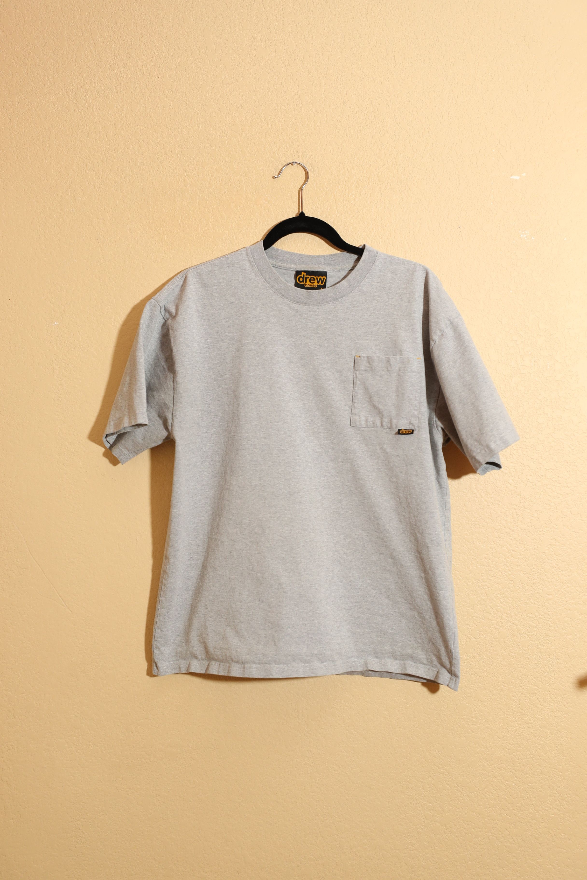 Drew House Drew House Grey Pocket Tee (M) Size US M / EU 48-50 / 2 - 1 Thumbnail